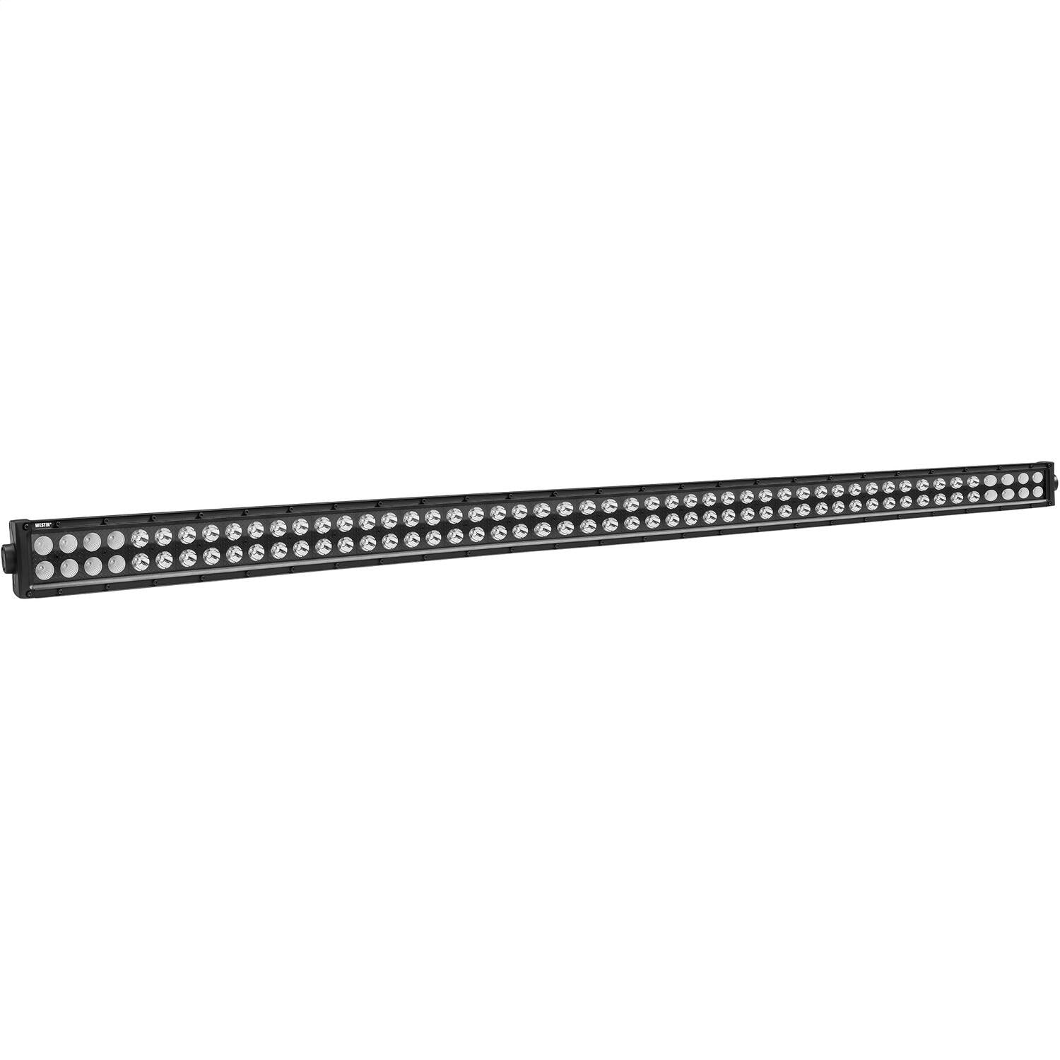 Westin 09-12212-100C B-Force Black Face 50 inch Double Row LED Light Bar with Combo Beam