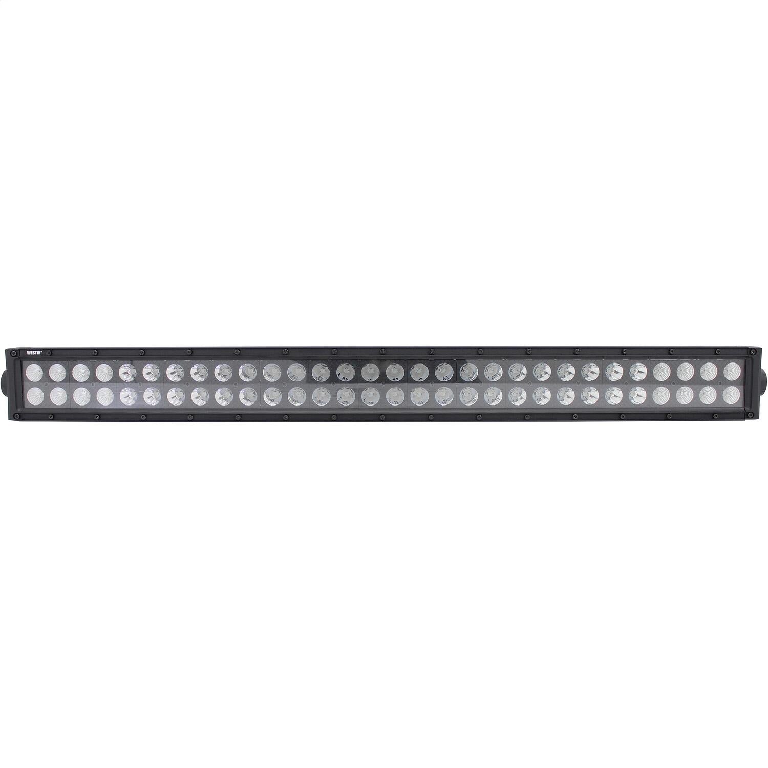 Westin 09-12212-60C B-Force Black Face 30 inch Double Row LED Light Bar with Combo Beam