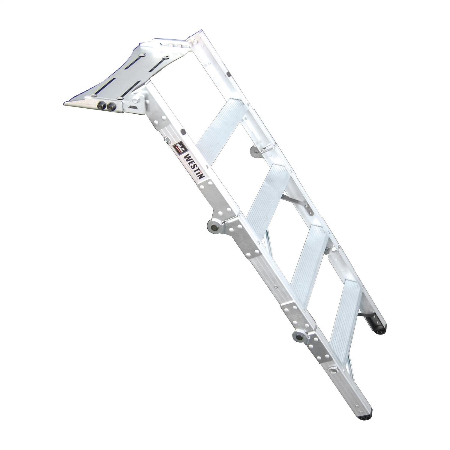 Westin 10-3000 Truck-Pal Tailgate Ladder,Silver