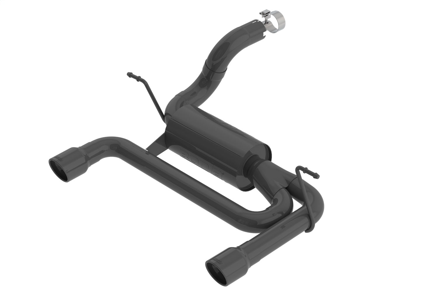 Borla 11957CB ATAK Axle-Back Exhaust System Fits 18-21 Wrangler (JL)