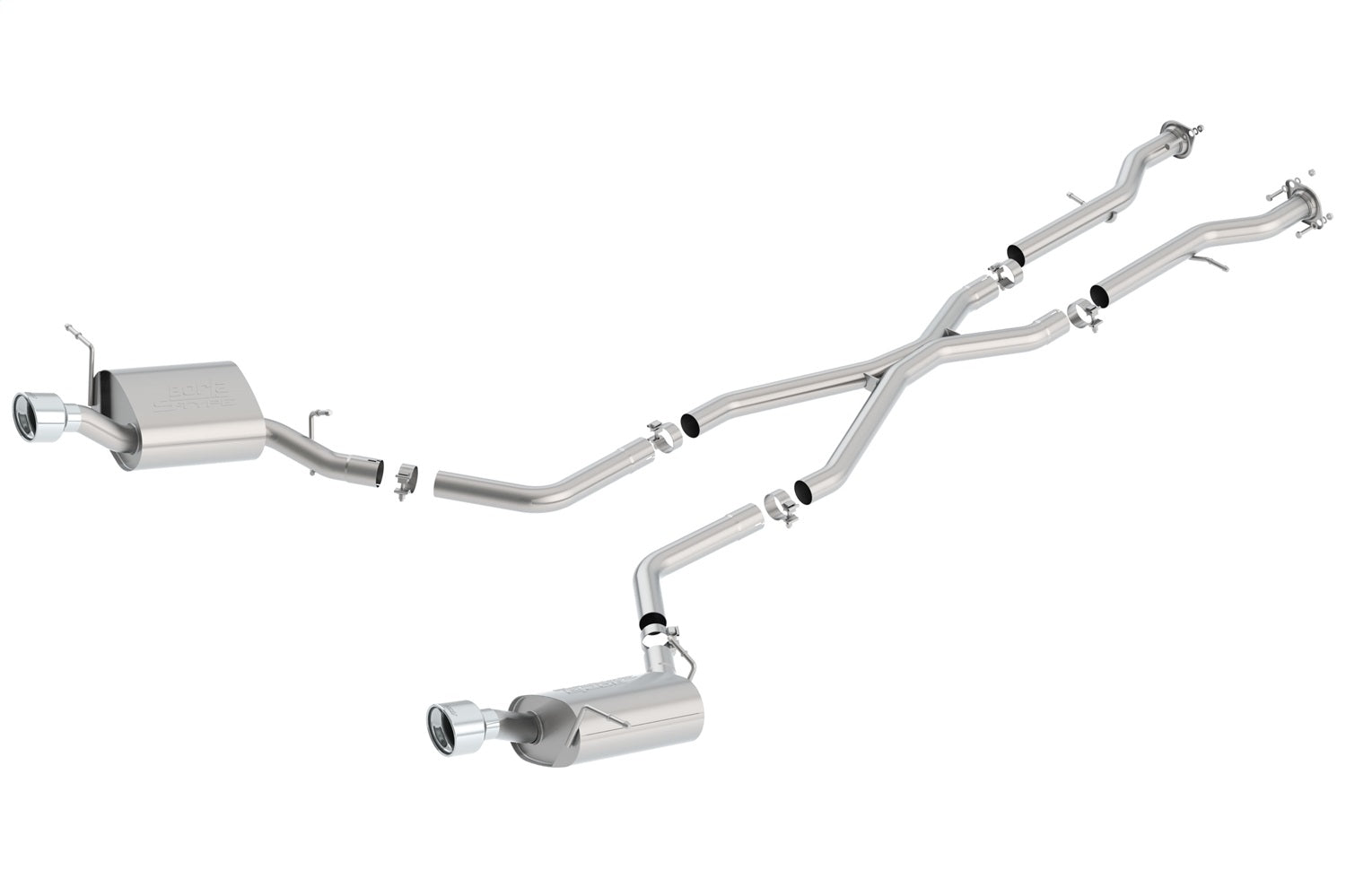 Borla 140449 S-Type Cat-Back Exhaust System Fits 11-21 Durango