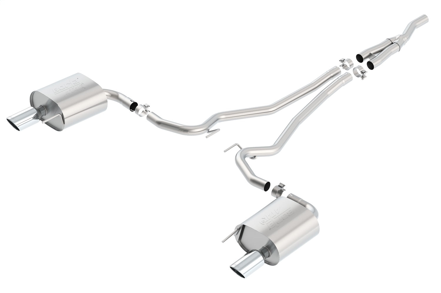 Borla 140585 ATAK Cat-Back Exhaust System Fits 15-21 Mustang