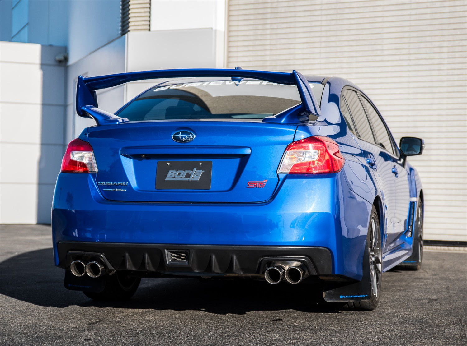 Borla 140595 ATAK Cat-Back Exhaust System Fits 15-21 WRX WRX STI