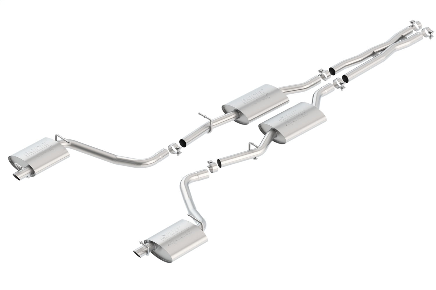 Borla 140650 ATAK Cat-Back Exhaust System Fits 15-21 Challenger