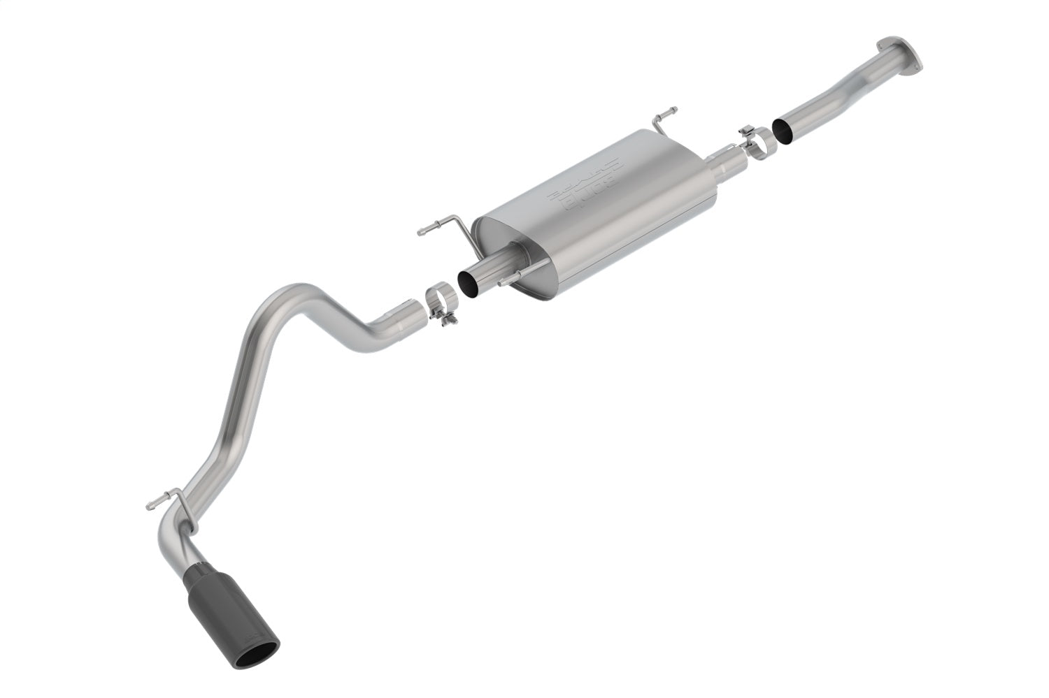 Borla 140680BC S-Type Cat-Back Exhaust System Fits 16-21 Tacoma