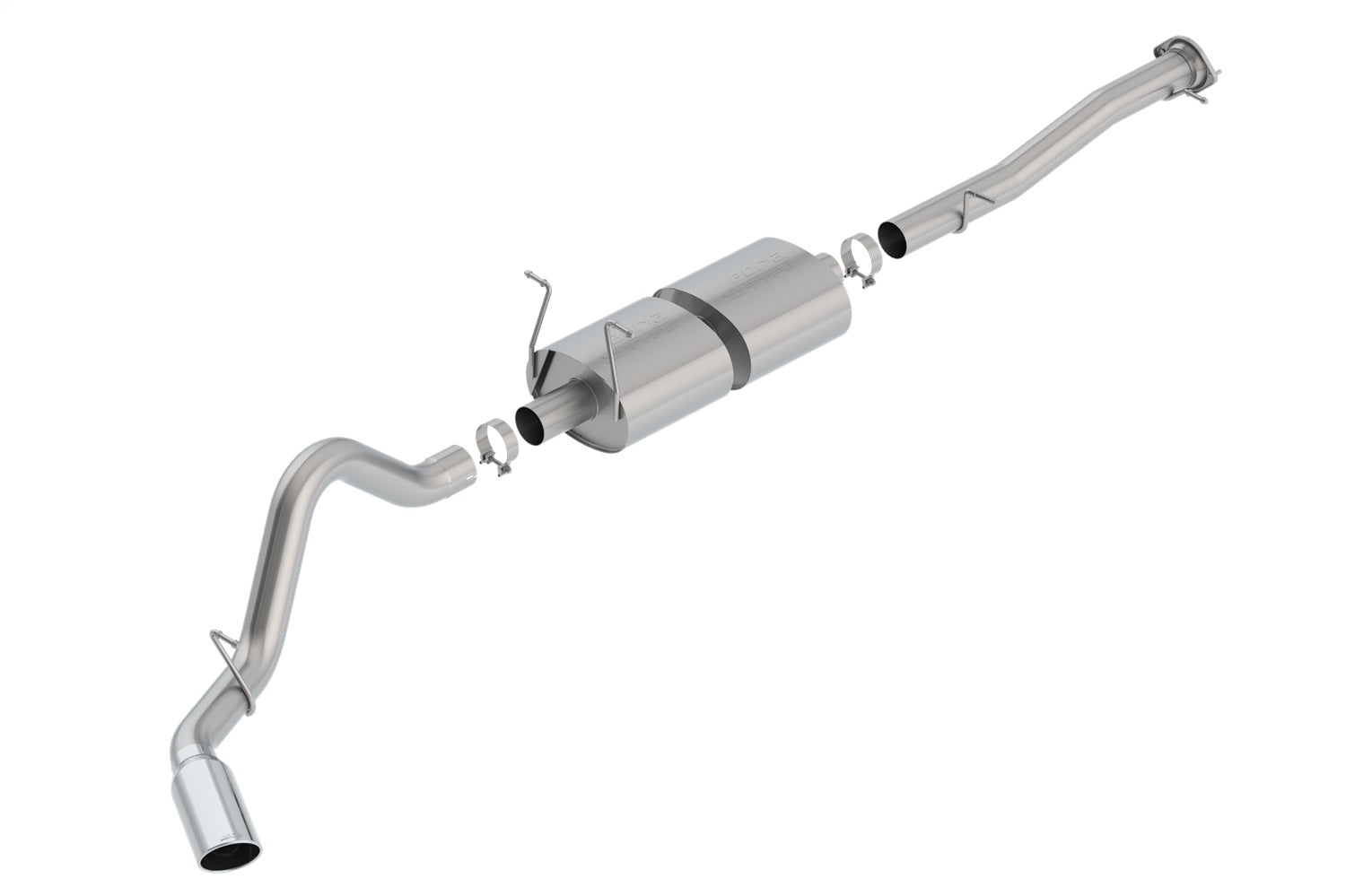 Borla 140762 S-Type Cat-Back Exhaust System Fits 15-19 Silverado 2500 HD