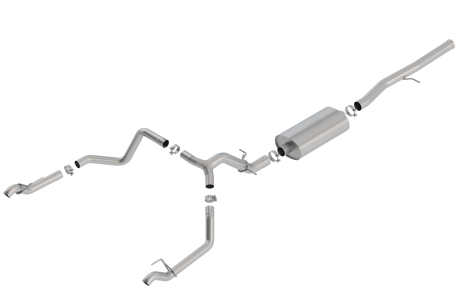 Borla 140771 Touring Cat-Back Exhaust System Fits Sierra 1500 Silverado 1500