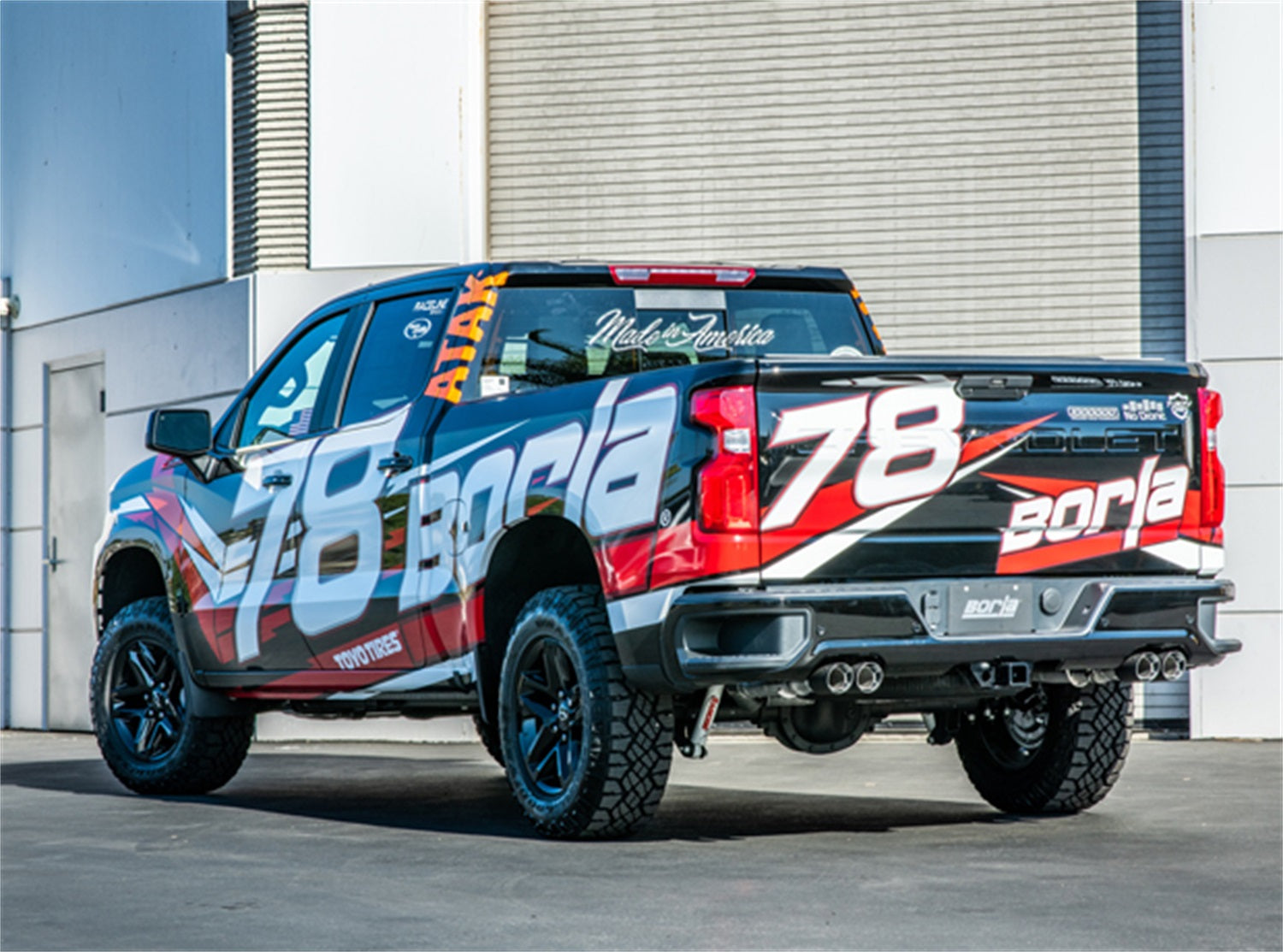 Borla 140774CF S-Type Cat-Back Exhaust System Fits Sierra 1500 Silverado 1500