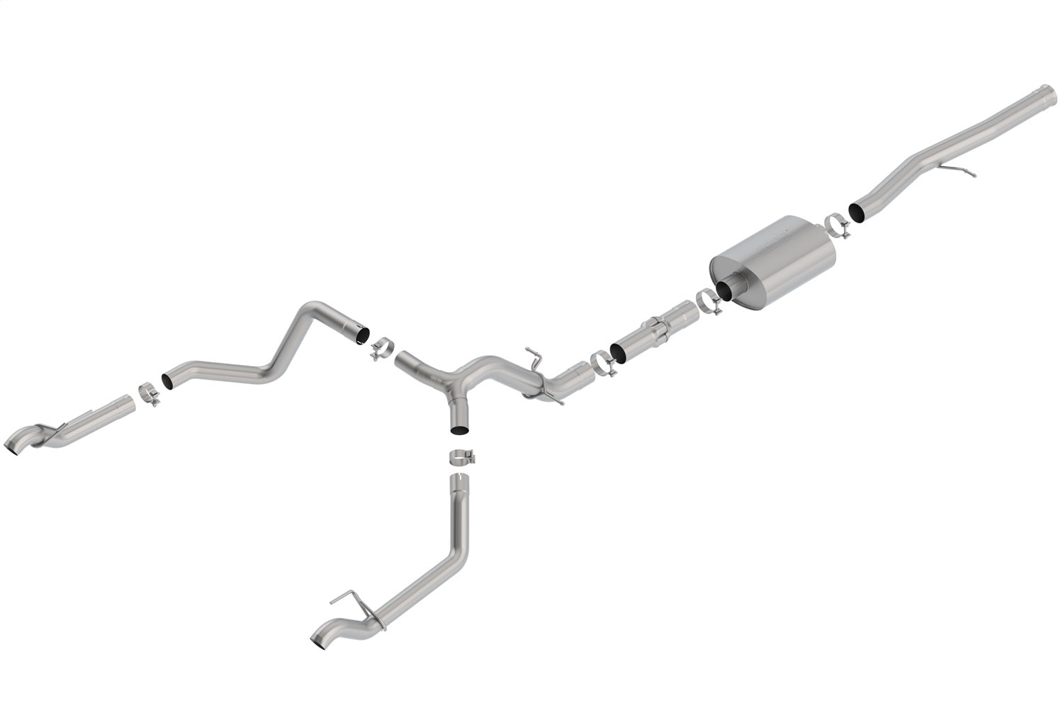 Borla 140775 ATAK Cat-Back Exhaust System Fits Sierra 1500 Silverado 1500