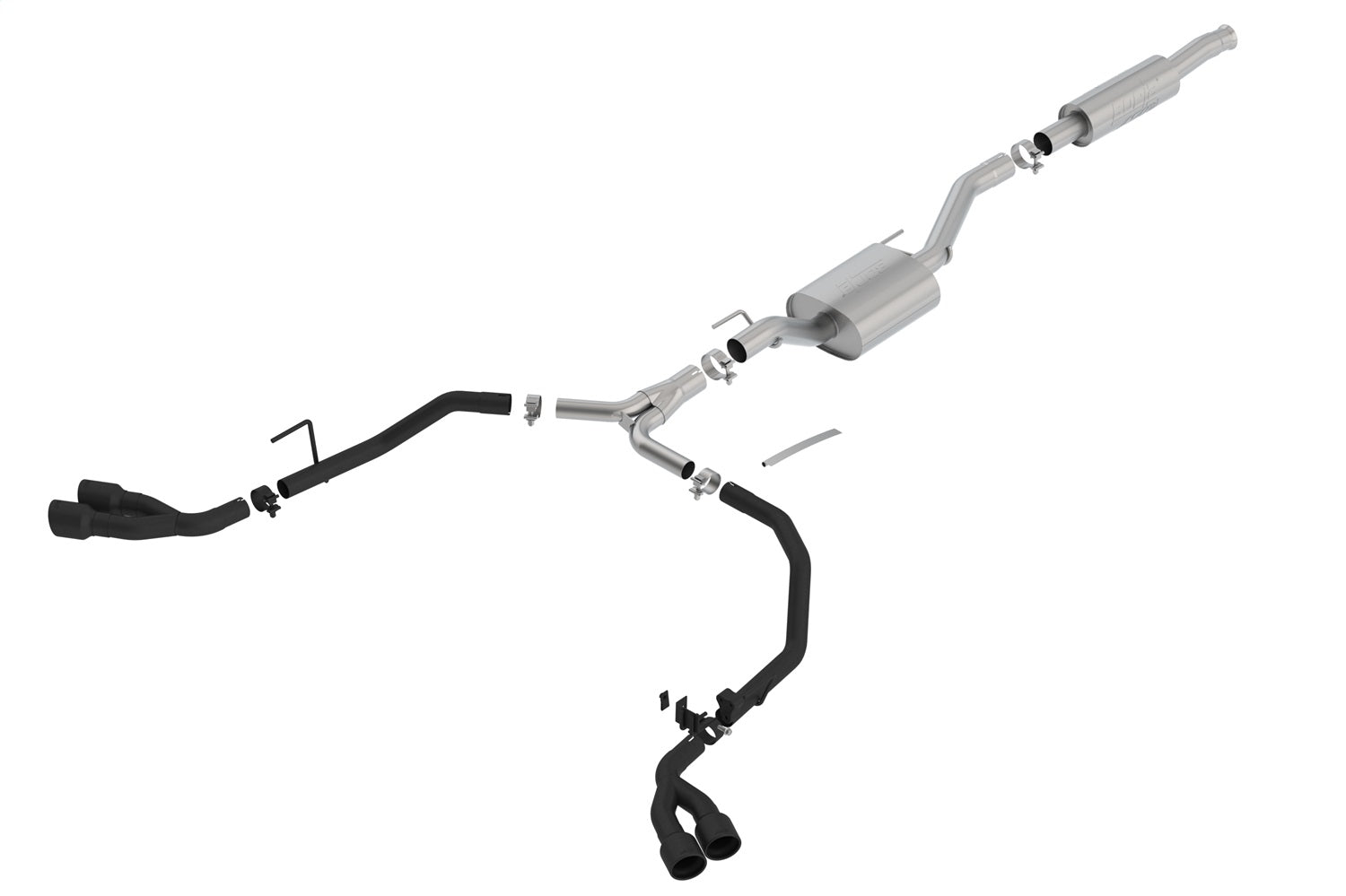 Borla 140816CB ATAK Cat-Back Exhaust System Fits 20-21 Gladiator