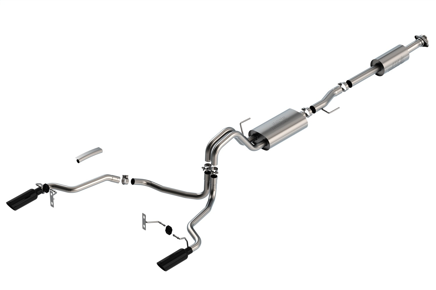 Borla 140865BC Touring Cat-Back Exhaust System Fits 21-22 F-150
