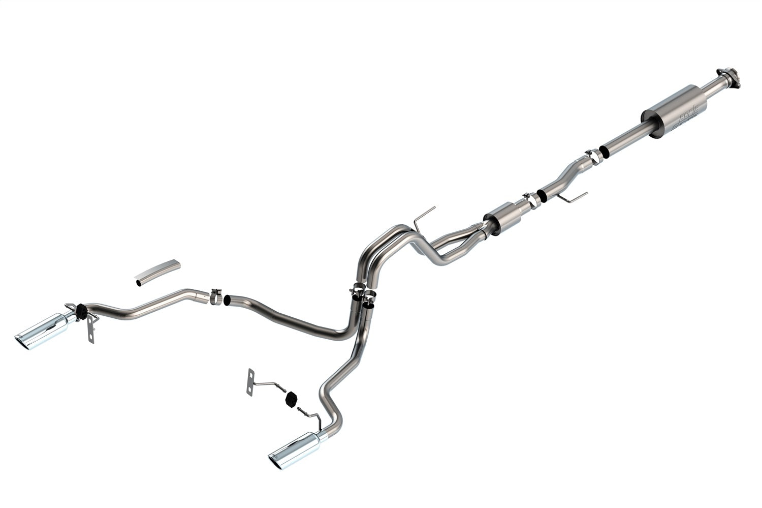 Borla 140866 S-Type Cat-Back Exhaust System Fits 21-22 F-150