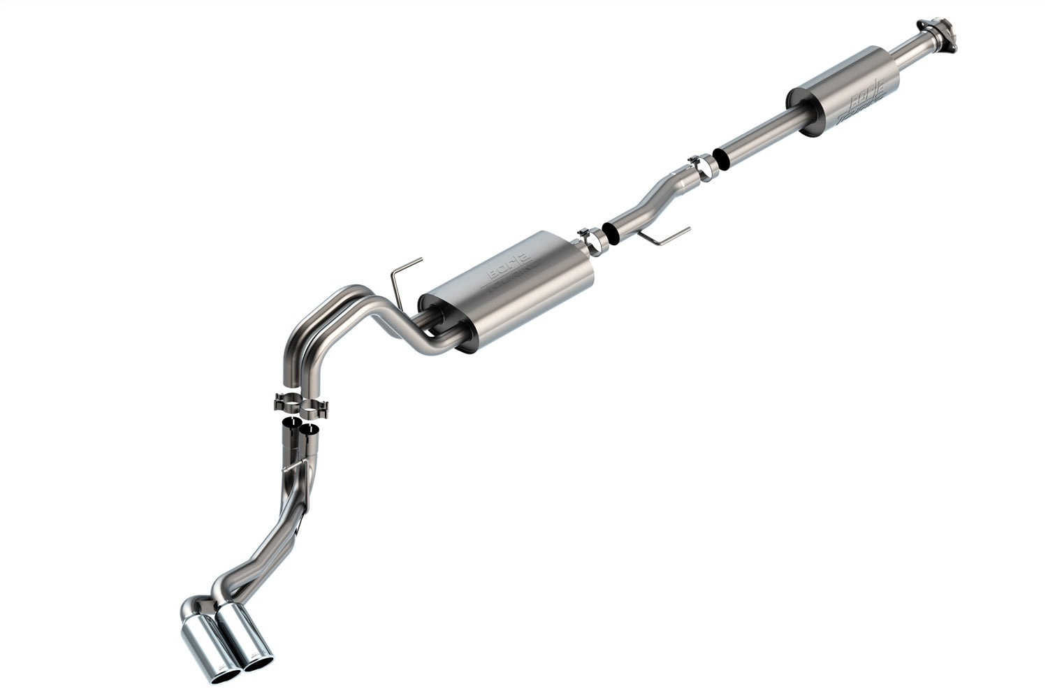 Borla 140873 Touring Cat-Back Exhaust System Fits 21-22 F-150