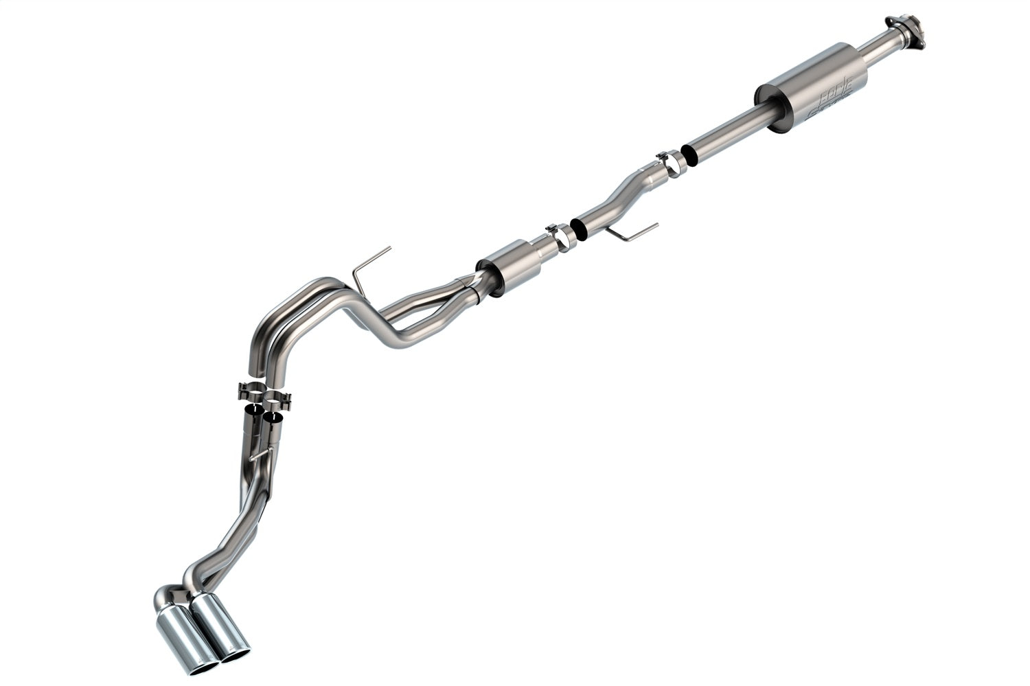 Borla 140874 S-Type Cat-Back Exhaust System Fits 21-22 F-150