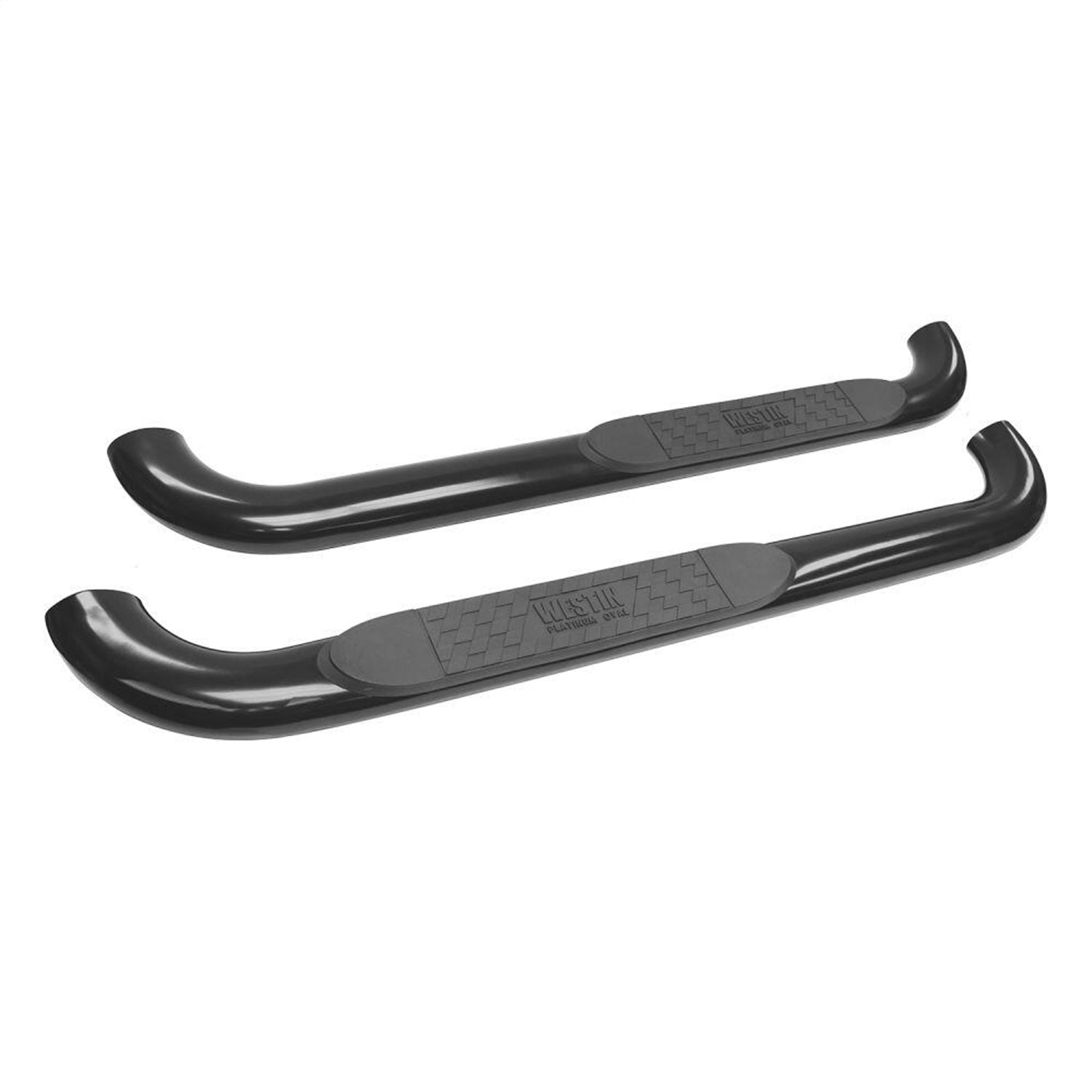 Westin 21-1405 Platinum 4 Oval Nerf Bars fits 1999-2013 Silverado Sierra 1500 1999-2004 Silverado Sierra 2500LD 2001-2014 Silverado Sierra 2500 3500HD Standard Cab Black Pair