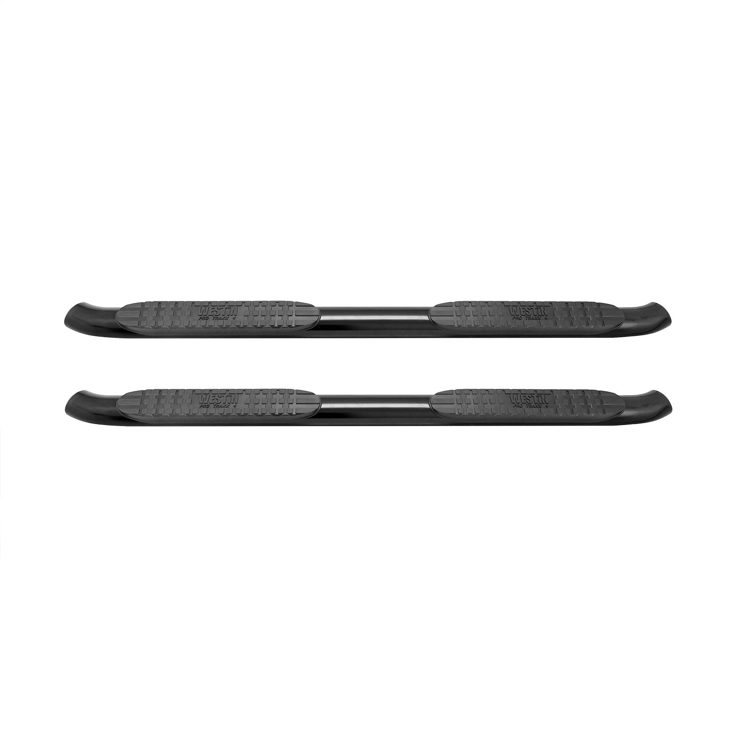 Westin 21-22775 PRO TRAXX 4 Oval Nerf Bars fits 2005-2023 Tacoma Double Cab Black Pair