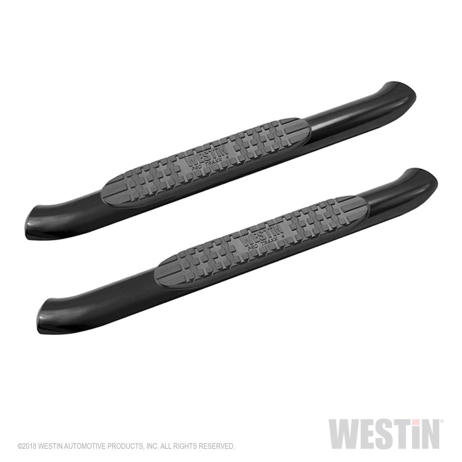 Westin 21-24055 PRO TRAXX 4 Oval Nerf Step Bars Fits 18-22 Wrangler (JL)