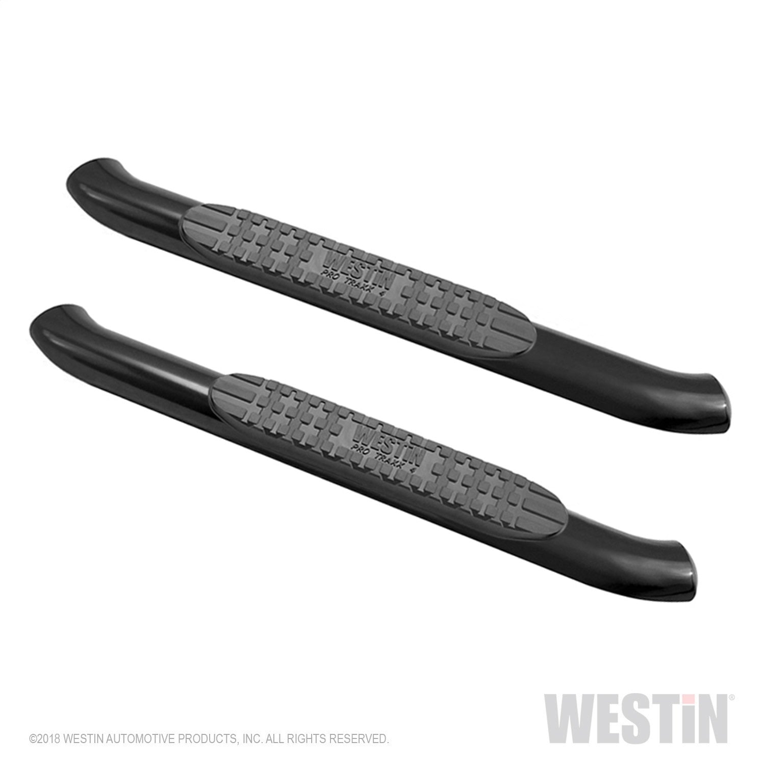 Westin 21-24055 PRO TRAXX 4 Oval Nerf Step Bars Fits 18-22 Wrangler (JL)