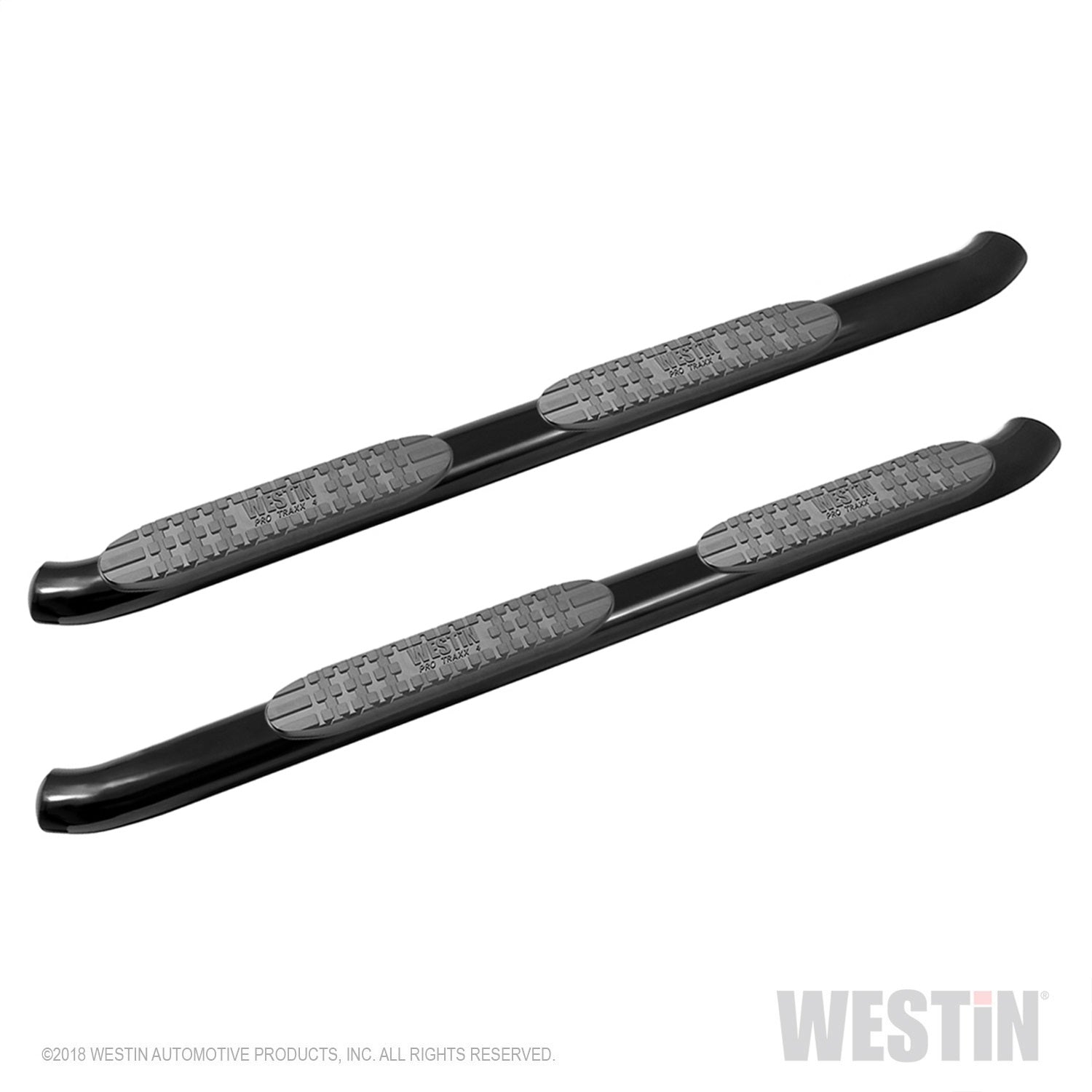 Westin 21-24065 PRO TRAXX 4 Oval Nerf Step Bars Fits 18-22 Wrangler (JL)