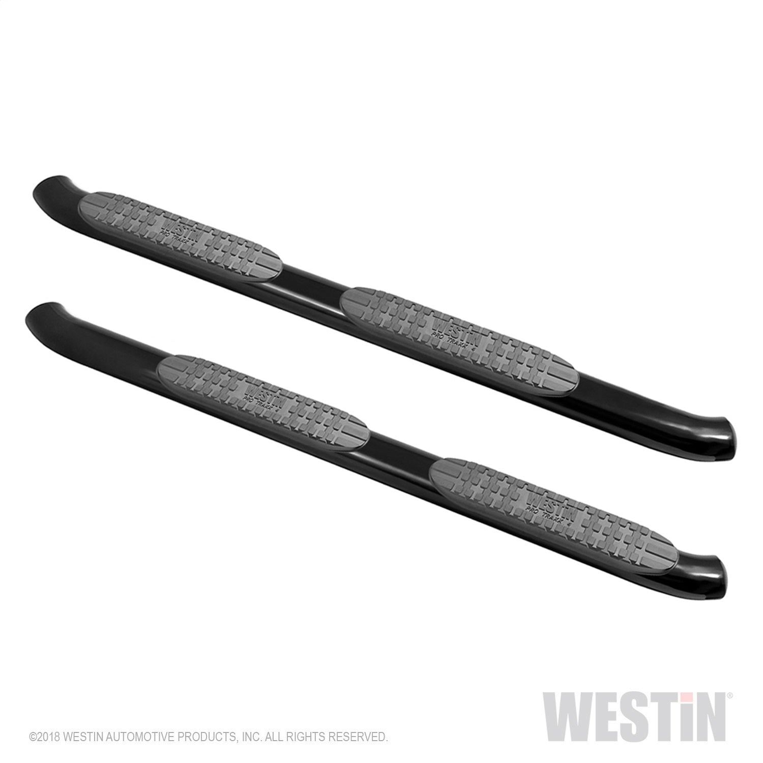 Westin 21-24065 PRO TRAXX 4 Oval Nerf Step Bars Fits 18-22 Wrangler (JL)
