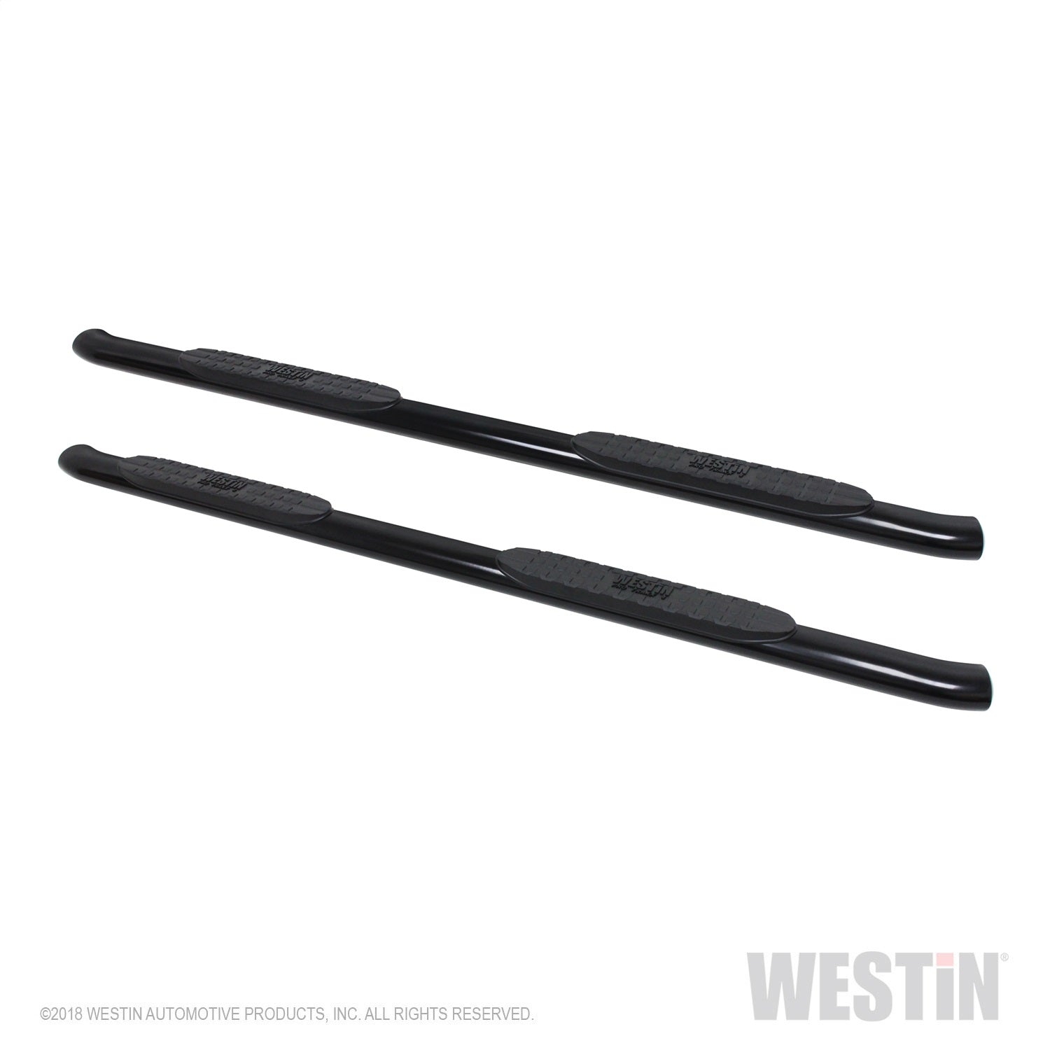 Westin 21-24085 Pro Traxx 4 Oval Nerf Step Bars fits 2019-2023 Ram 1500 Crew Cab (Excl. Ram 1500 Classic) Black 1 Pair