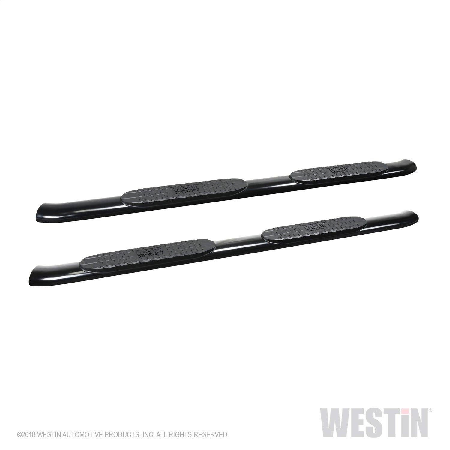 Westin 21-24095 PRO TRAXX 4 Oval Nerf Bars fits 2019-2024 Ram 1500 Quad Cab (Exc 2019-2023 1500 Classic) Black Pair