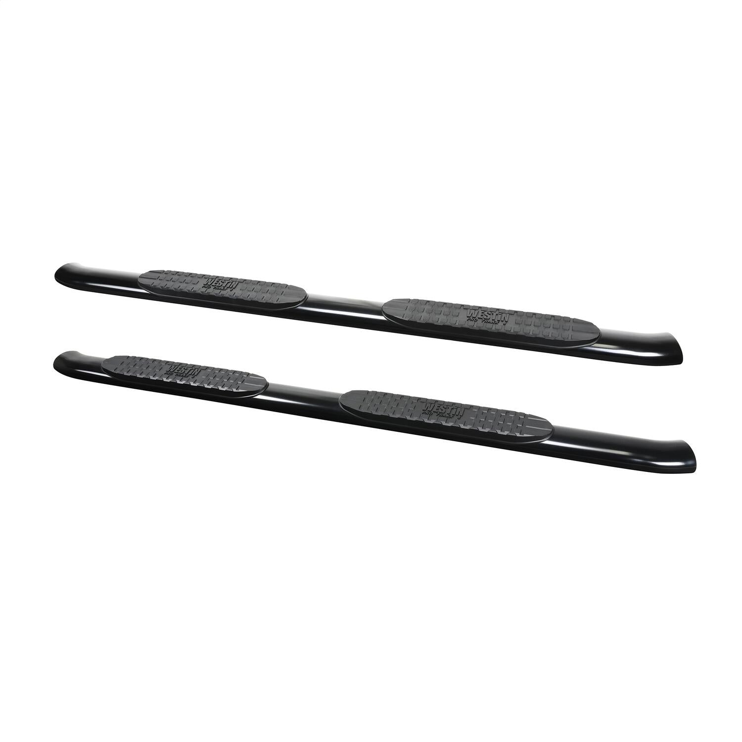 Westin 21-24095 PRO TRAXX 4 Oval Nerf Bars fits 2019-2024 Ram 1500 Quad Cab (Exc 2019-2023 1500 Classic) Black Pair
