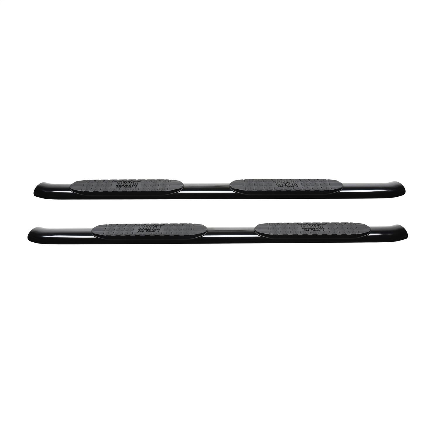 Westin 21-24095 PRO TRAXX 4 Oval Nerf Bars fits 2019-2024 Ram 1500 Quad Cab (Exc 2019-2023 1500 Classic) Black Pair