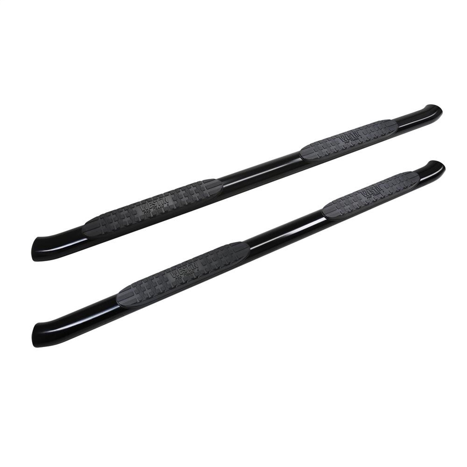 Westin 21-24135 PRO TRAXX 4 Oval Nerf Bars fits 2019-2024 Silverado Sierra 1500 2020-2024 Silverado Sierra 2500 3500 Crew Cab (Exc 2019 Silverado LD/Sierra 1500 Limited) Black Pair