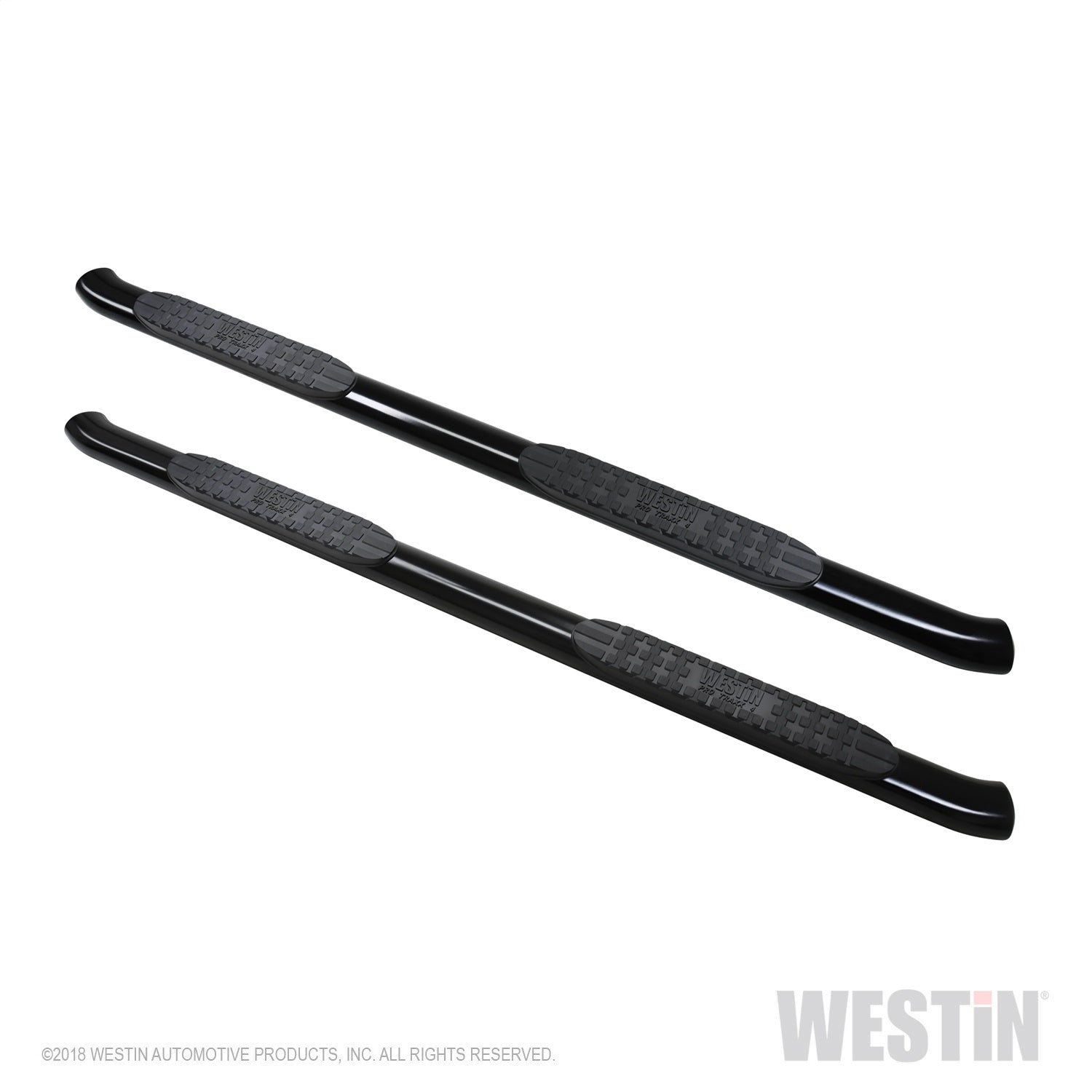 Westin 21-24135 PRO TRAXX 4 Oval Nerf Bars fits 2019-2024 Silverado Sierra 1500 2020-2024 Silverado Sierra 2500 3500 Crew Cab (Exc 2019 Silverado LD/Sierra 1500 Limited) Black Pair