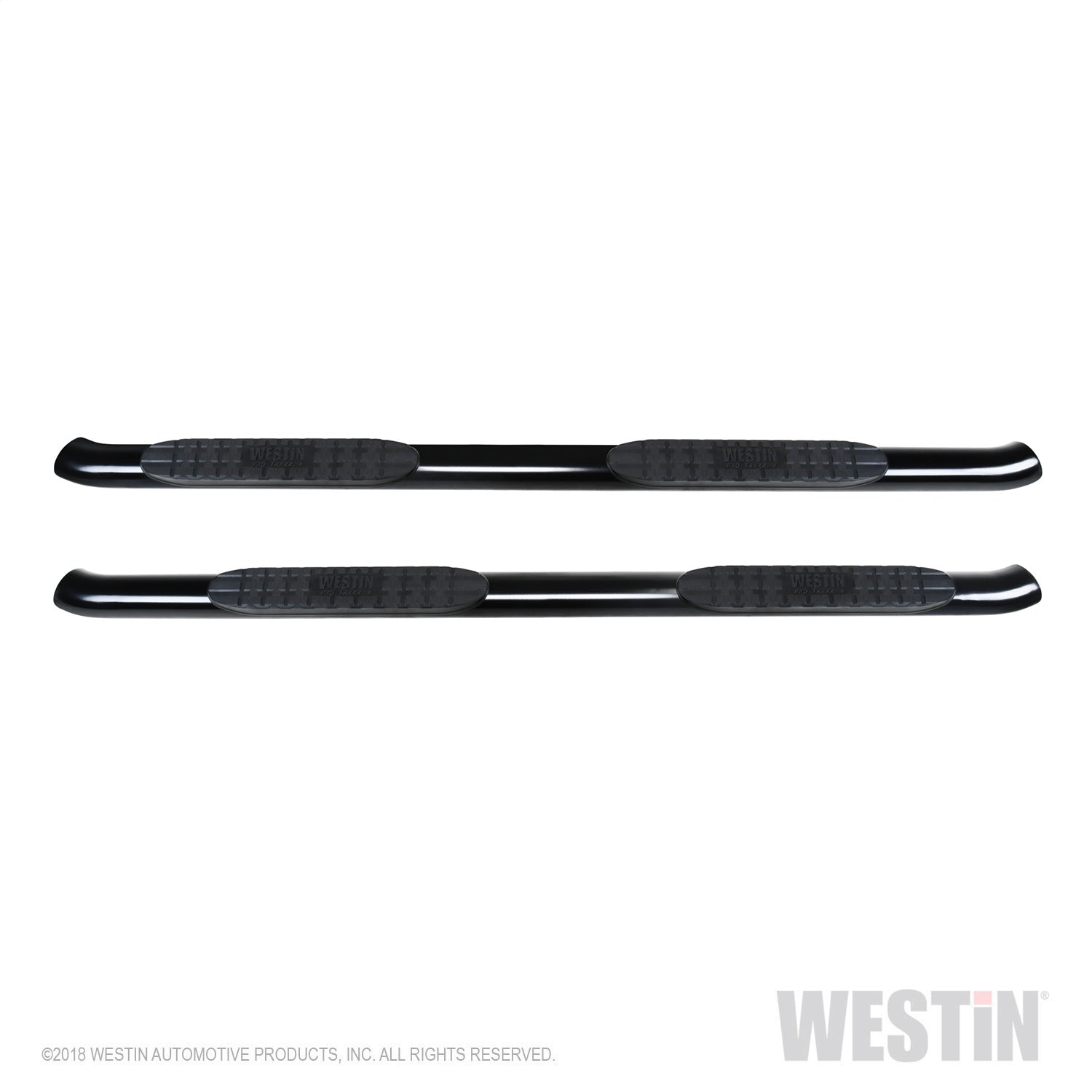 Westin 21-24135 PRO TRAXX 4 Oval Nerf Bars fits 2019-2024 Silverado Sierra 1500 2020-2024 Silverado Sierra 2500 3500 Crew Cab (Exc 2019 Silverado LD/Sierra 1500 Limited) Black Pair