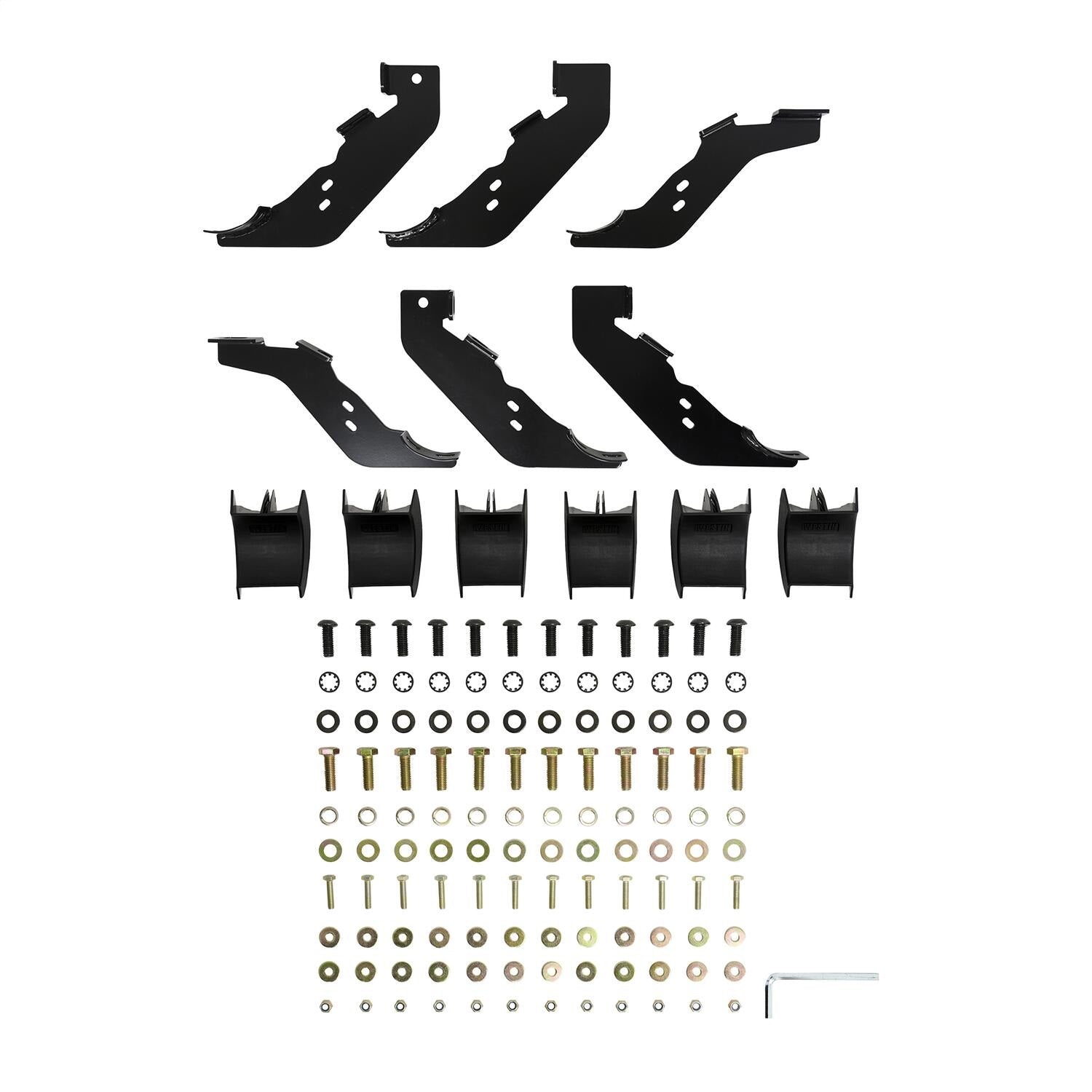 Westin 21-24145 PRO TRAXX 4 Oval Nerf Bars fits 2019-2023 Ranger SuperCab Black Pair