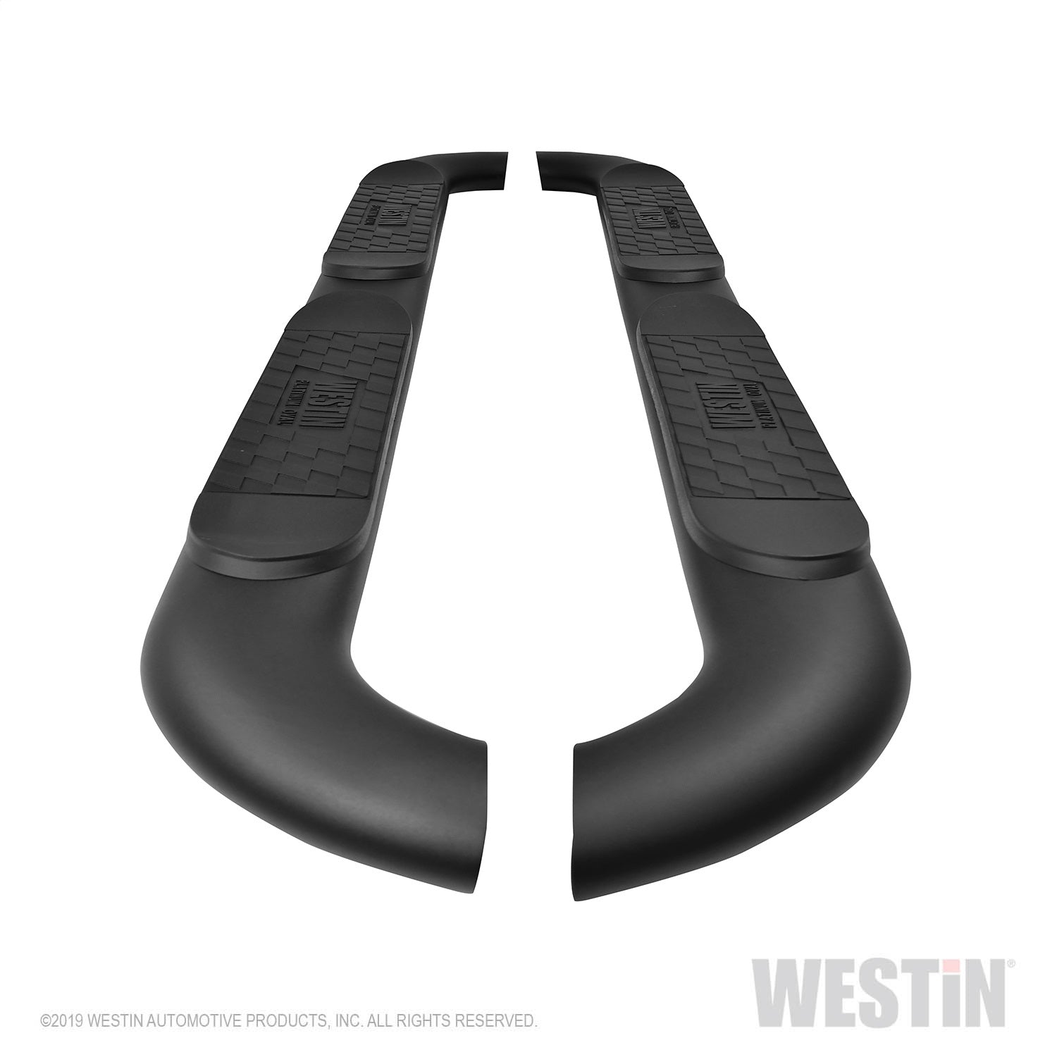 Westin 21-4065 Platinum 4 Oval Nerf Step Bars Fits 18-22 Wrangler Wrangler (JL)