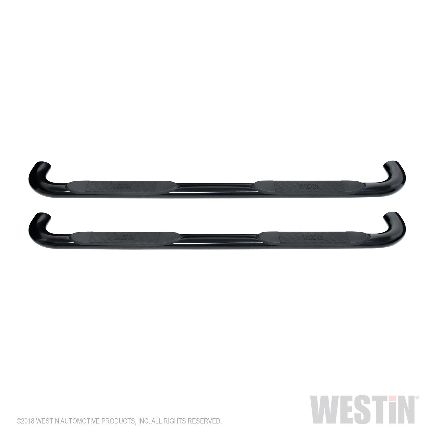 Westin 21-4135 Platinum 4 Oval Nerf Step Bars Fits Sierra 1500 Silverado 1500