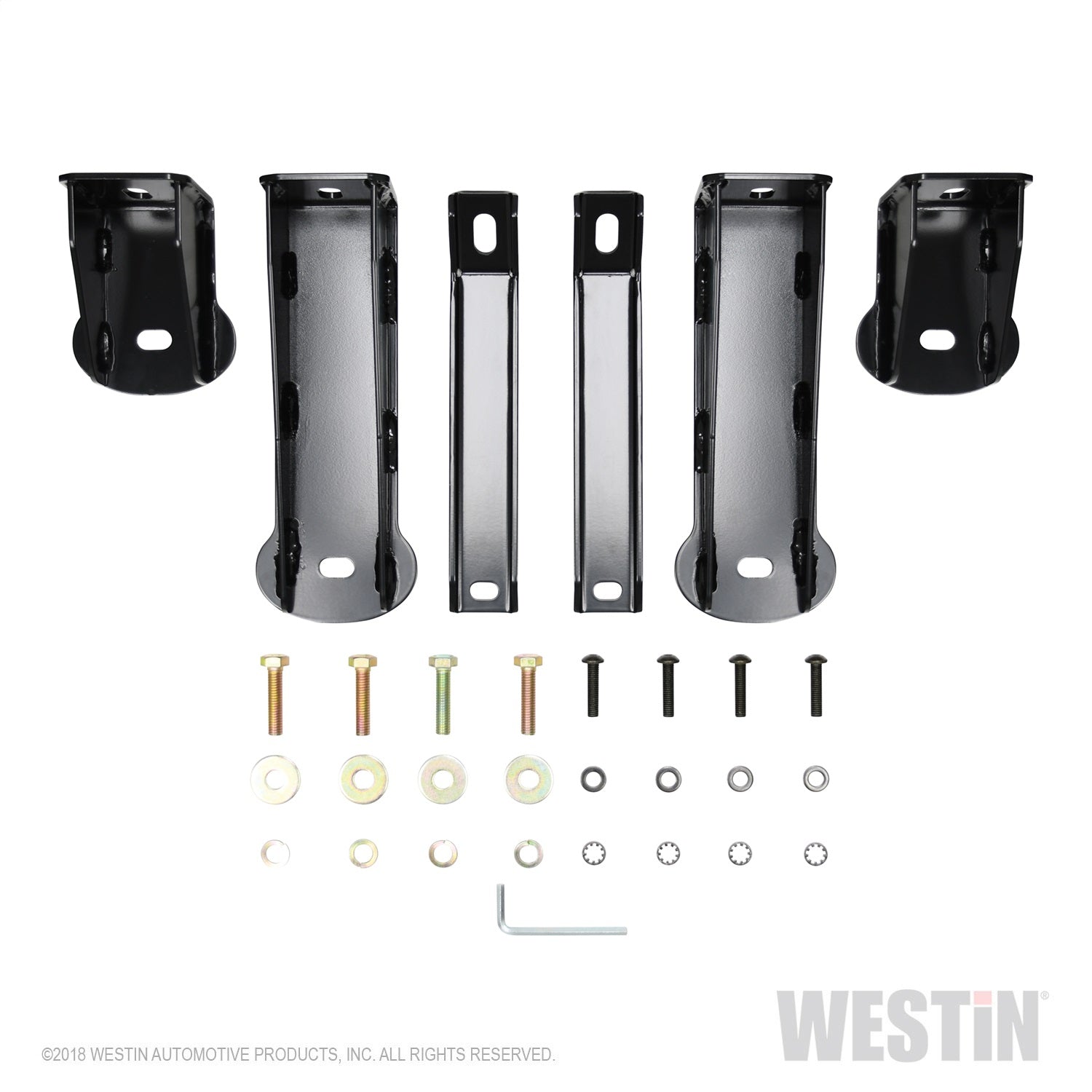 Westin 21-4135 Platinum 4 Oval Nerf Step Bars Fits Sierra 1500 Silverado 1500