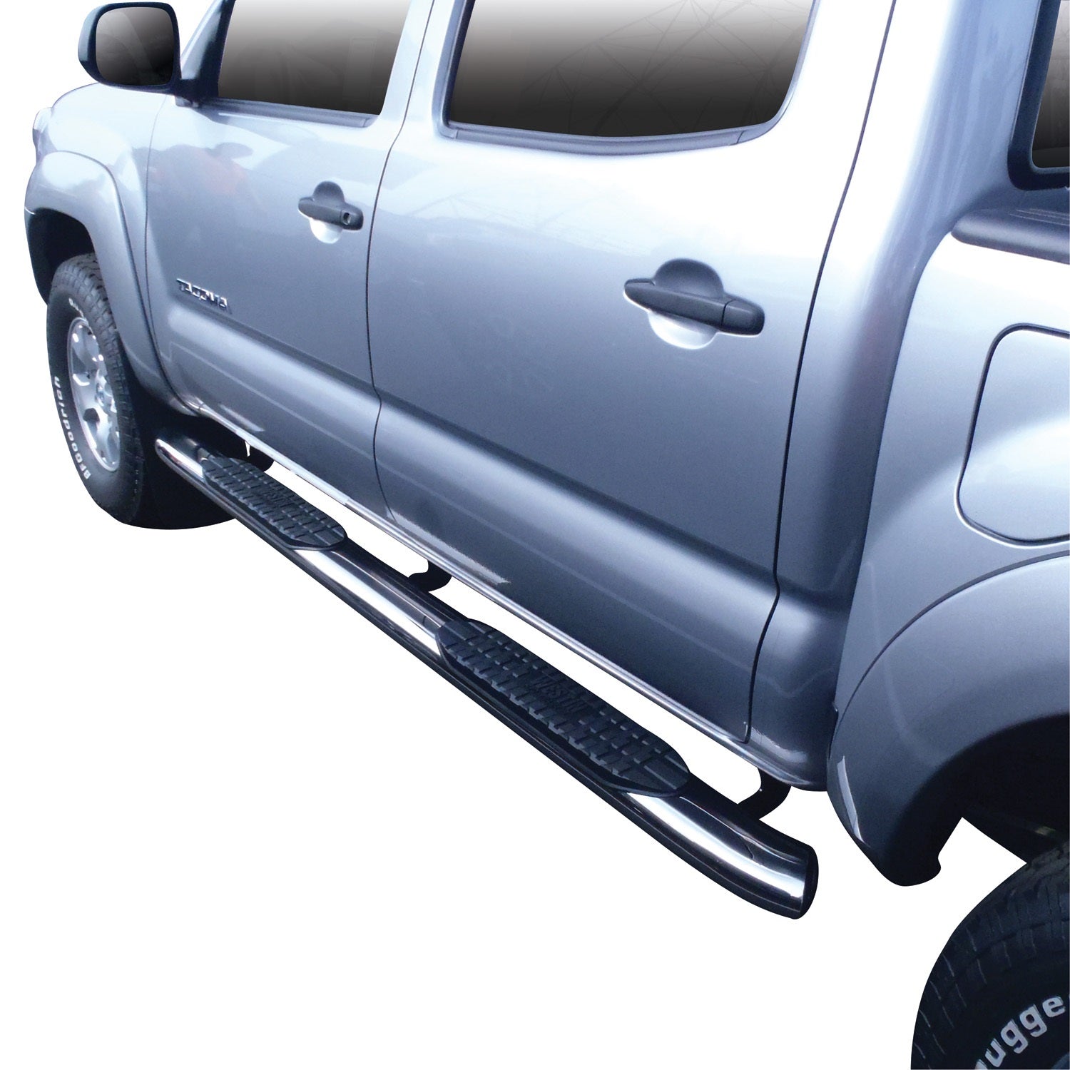 Westin 21-52770 PRO TRAXX 5 Oval Nerf Step Bars Fits 05-21 Tacoma