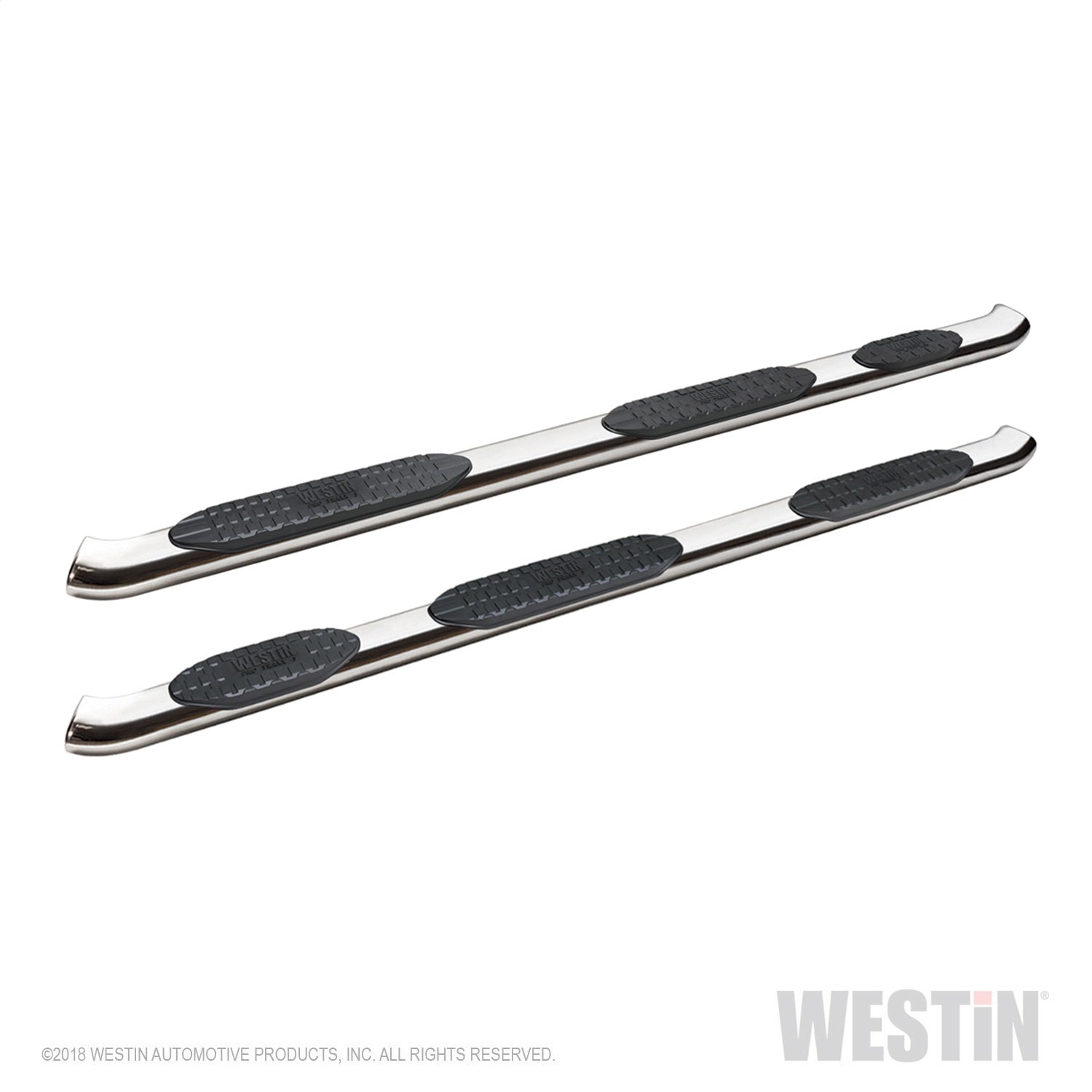 Westin 21-534700 PRO TRAXX 5 Oval Wheel to Wheel Nerf Step Bars Fits 19-22 1500