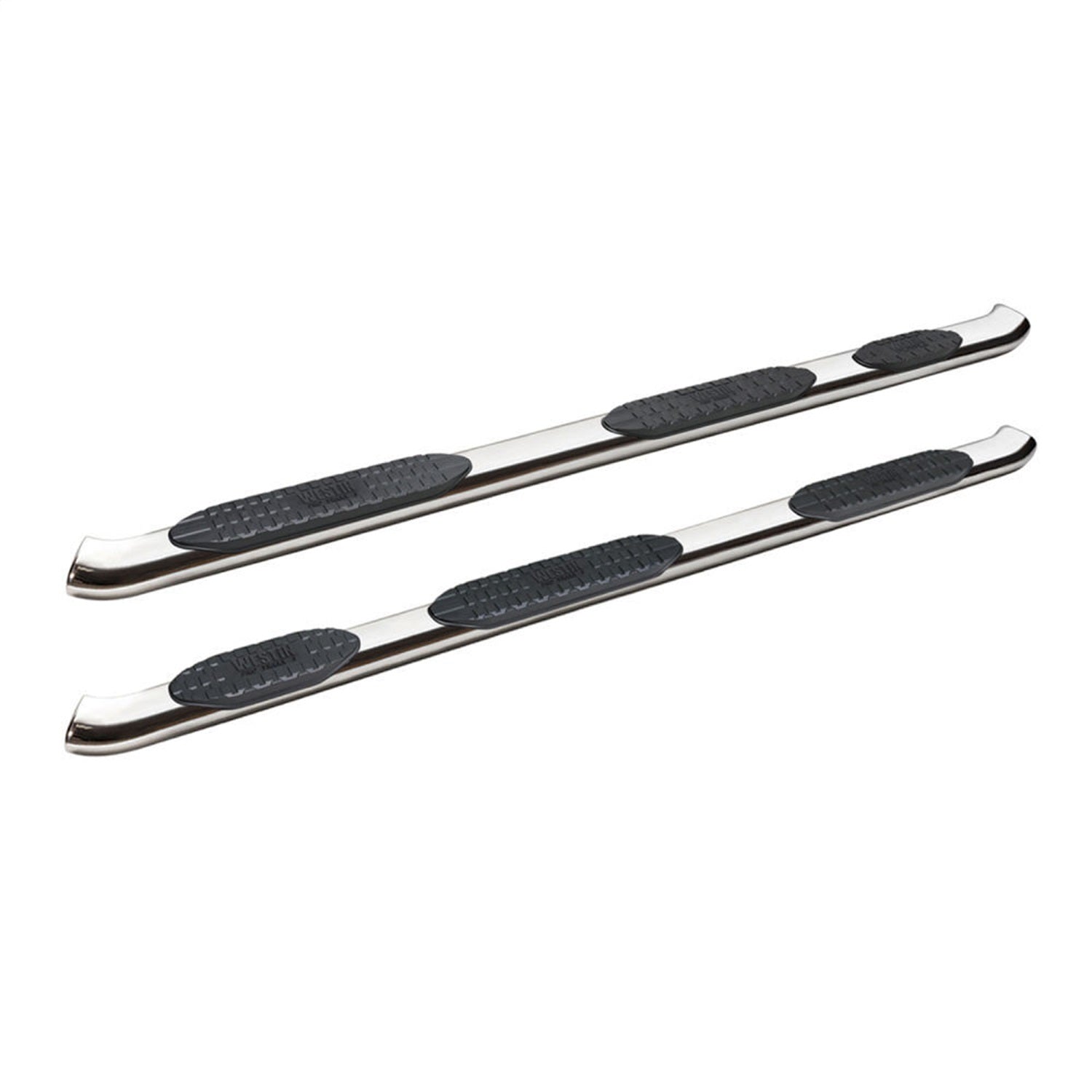 Westin 21-534710 Stainless Steel PRO TRAXX 5 Oval W2W Nerf Step Bars Silverado/Sierra 1500 Double Cab 2019 (6.5' Bed)(Excl. 2019 Silverado LD/Sierra 1500 Limited)