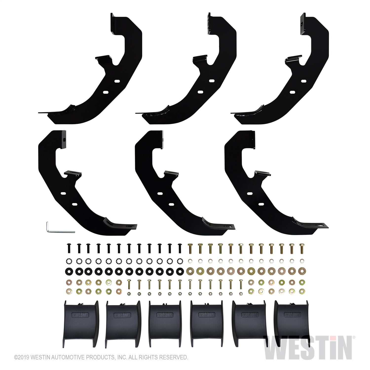 Westin 21-64135 PRO TRAXX 6 Oval Nerf Step Bars