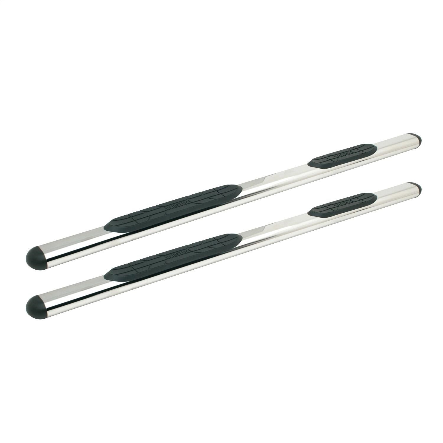 Westin 22-5000 Premier Oval 4 Nerf Bars 53 inches Polished Pair