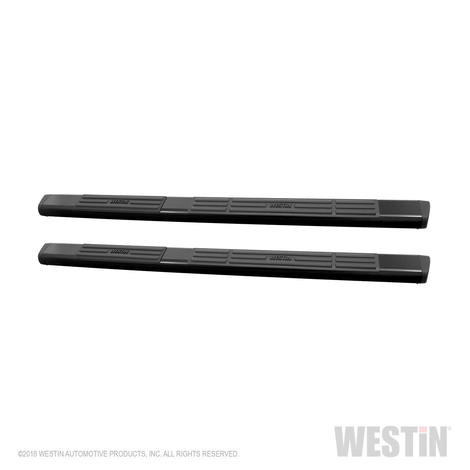 Westin 22-6045 Premier 6 Oval Nerf Bars 91 in. Black Pair