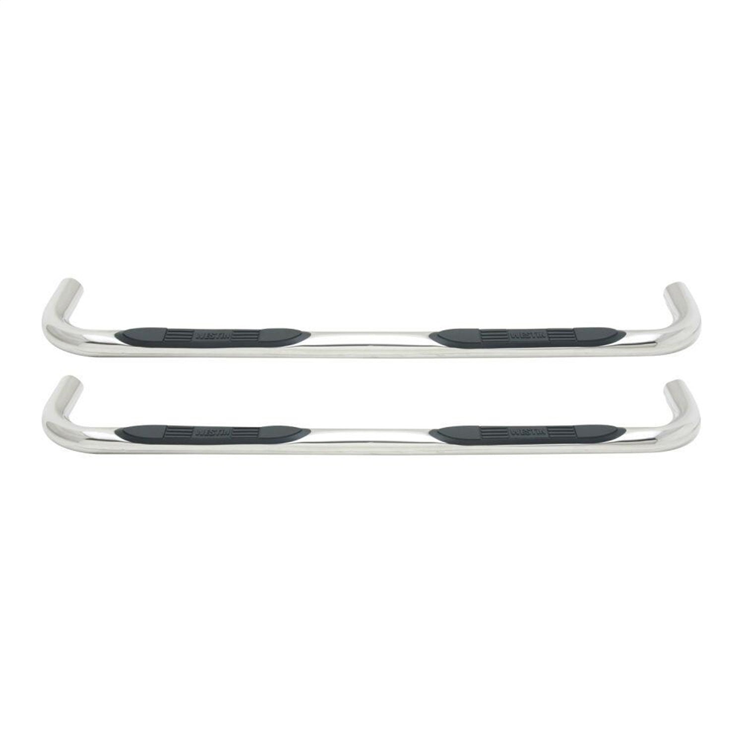 Westin 23-2510 E-Series 3 Round Nerf Bars fits 1999-2006 Tundra Extended Cab Polished Pair