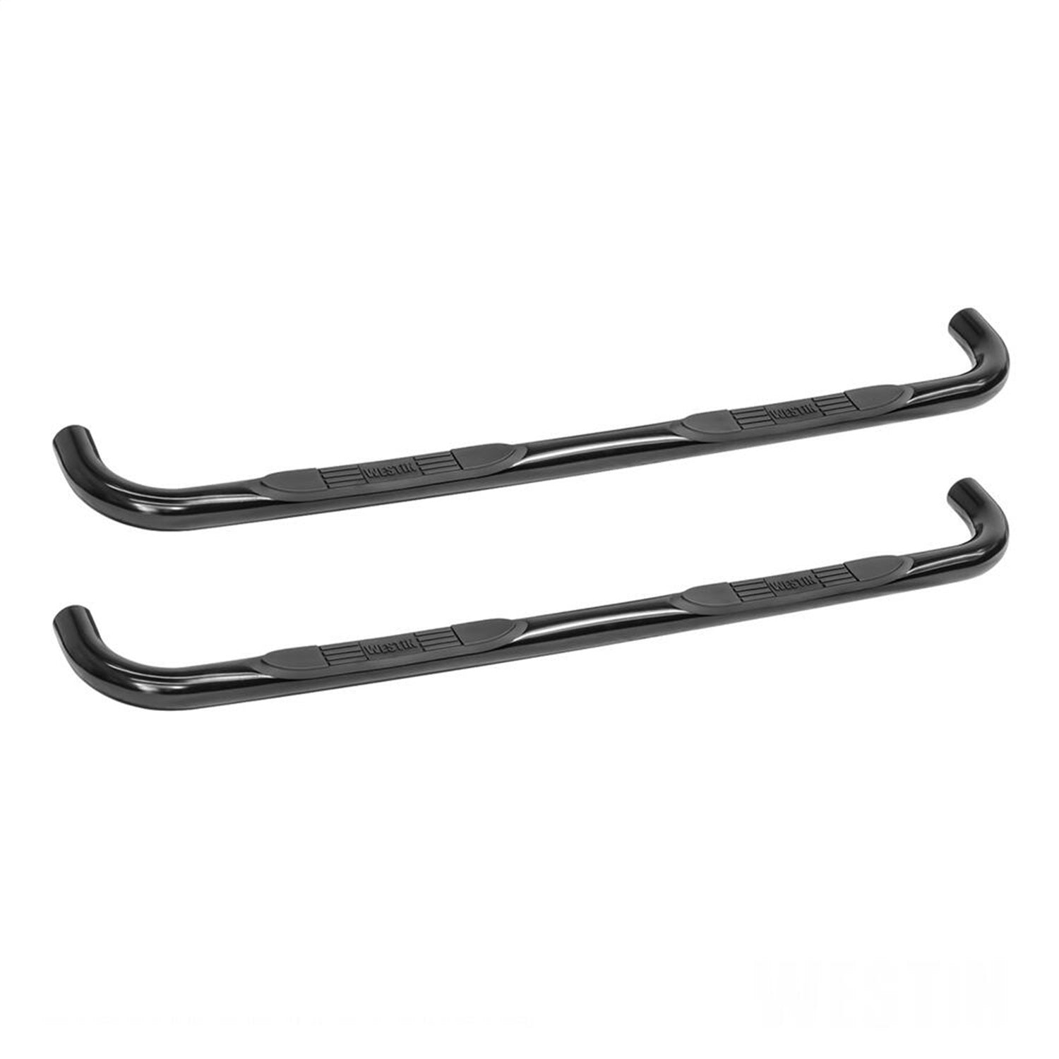 Westin 23-4085 E-Series 3 Nerf Step Bars fits 2019-2023 Ram 1500 Crew Cab (Excl. Ram 1500 Classic) Black 1 Pair