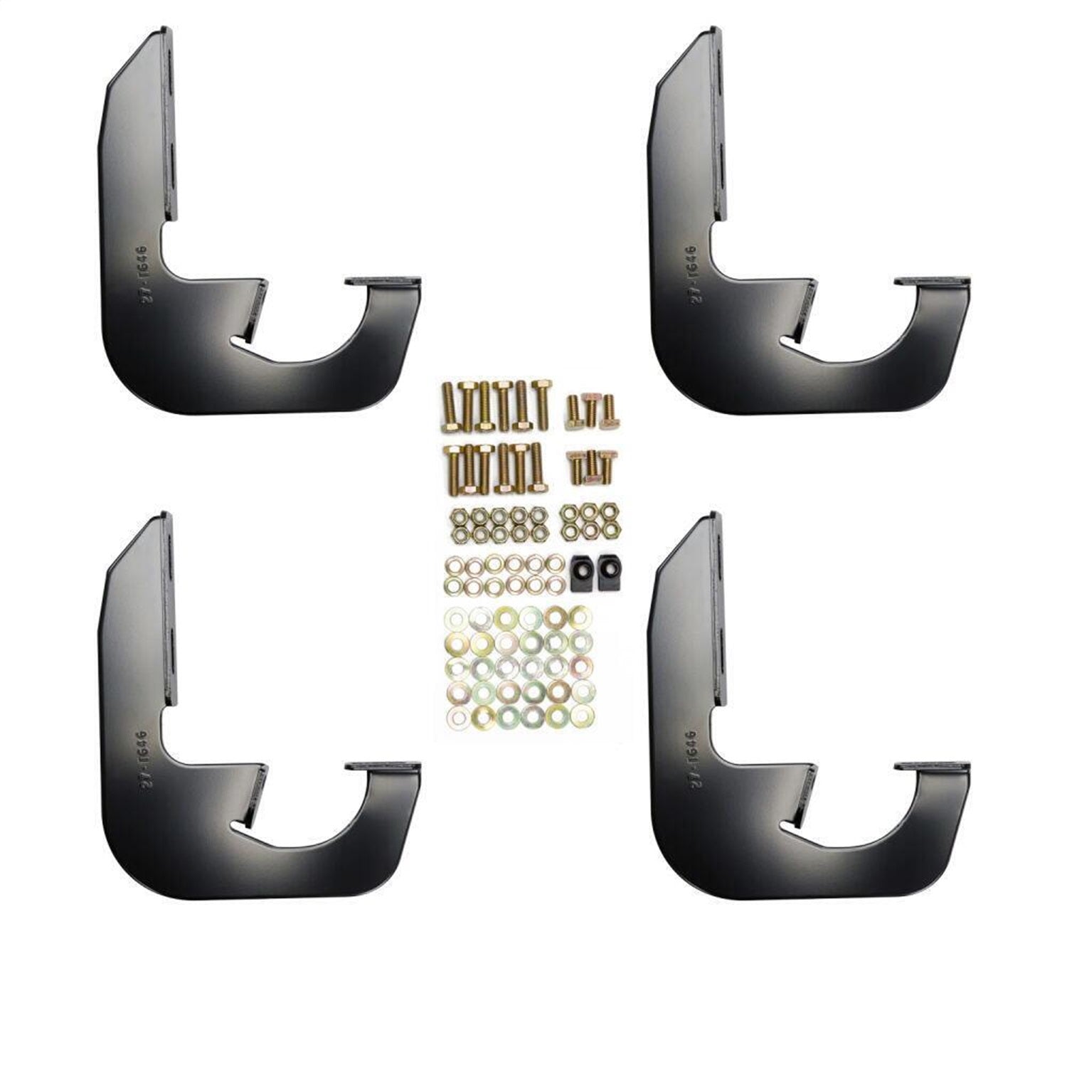 Westin 27-2135 Running Board Mount Kit fits 2014-2018 Silverado Sierra 1500 (Rocker Mount) 2015-2019 Silverado Sierra 2500 3500 Standard Cab (Exc Diesel)