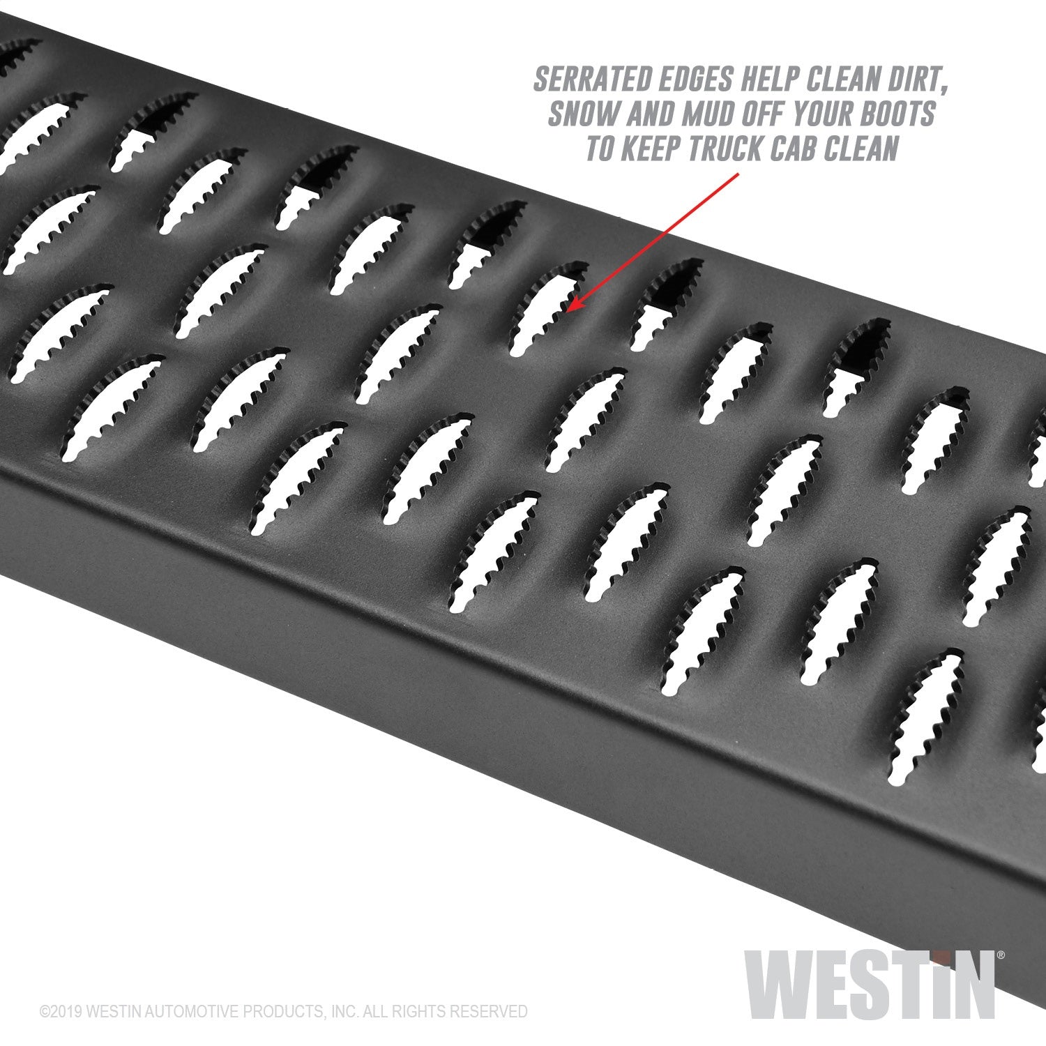 Westin 27-74735 Grate Steps Running Boards 79 in. Textured Black Pair