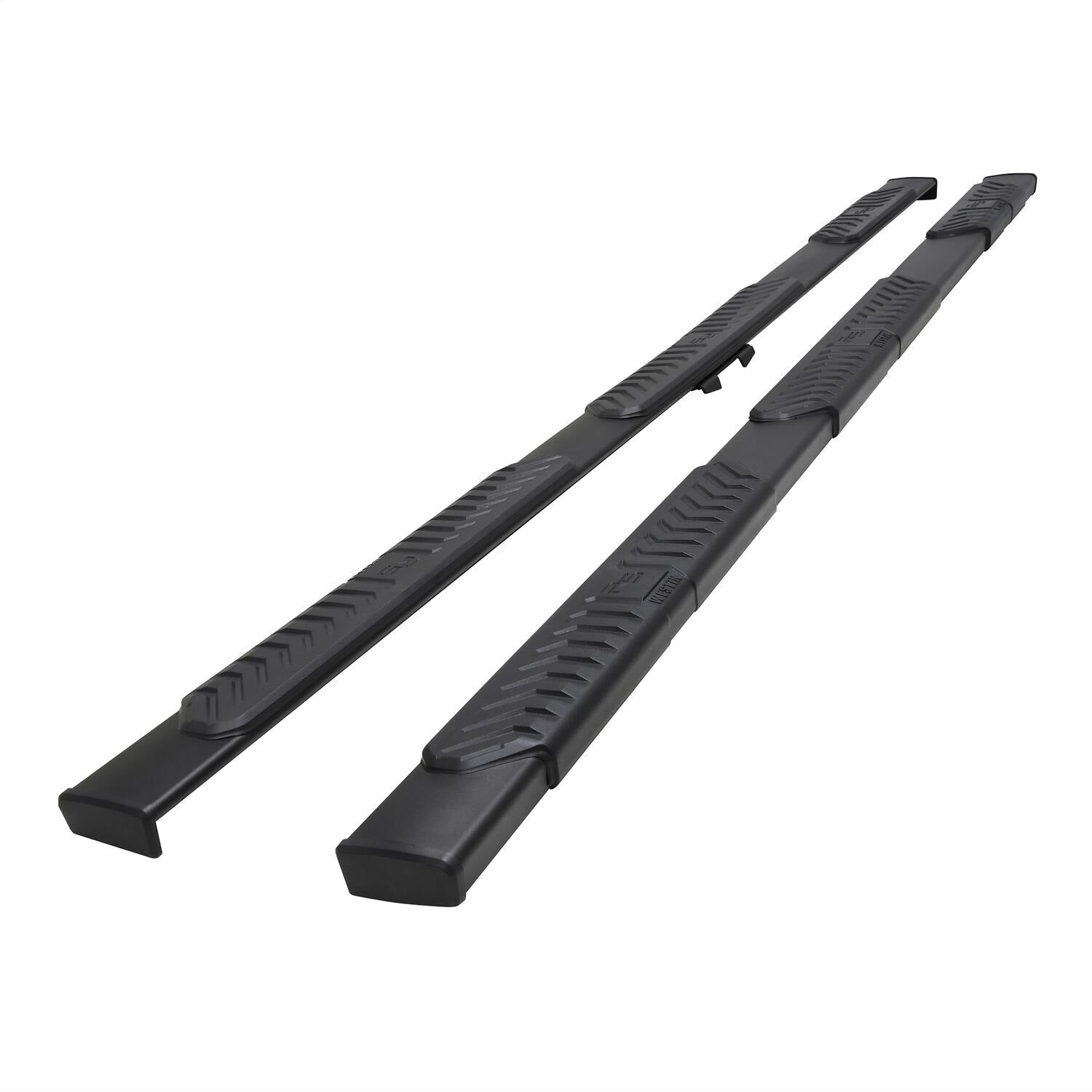 Westin 28-5234765 R5 M-Series Wheel-to-Wheel Nerf Bars XD fits 2020-2024 Silverado Sierra 2500 3500 Crew Cab 6'5" Bed Textured Black Pair