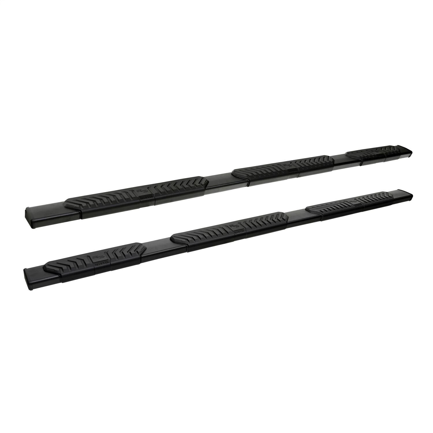 Westin 28-534705 R5 Modular Wheel to Wheel Nerf Bars fits 2019-2024 Ram 1500 Crew Cab 5'7" Bed (Exc 2019-2023 1500 Classic) Black Pair