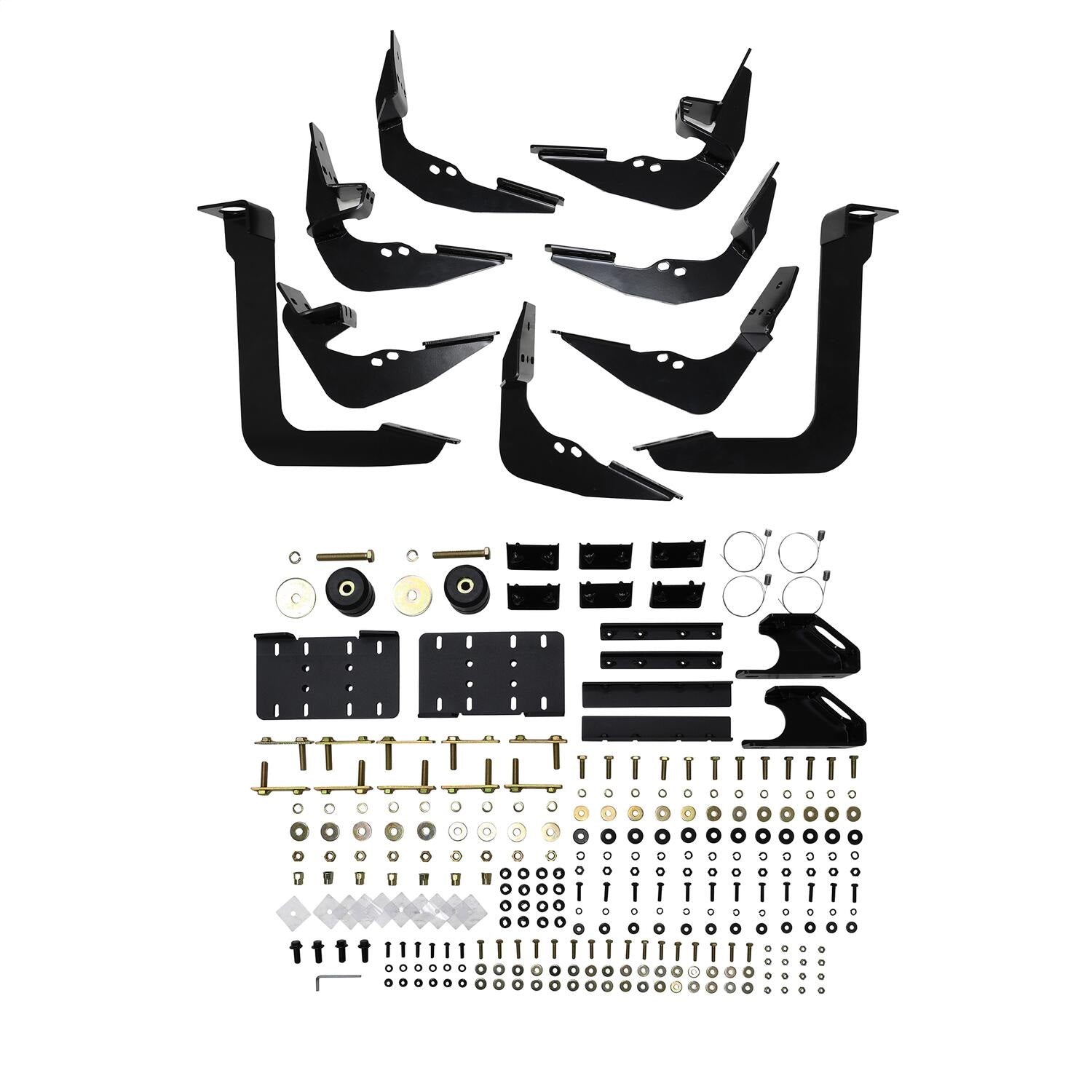 Westin 28-534785 R5 Modular Wheel to Wheel Nerf Bars fits 2019-2024 Ram 2500 3500 Crew Cab 6'5" Bed Textured Black Pair