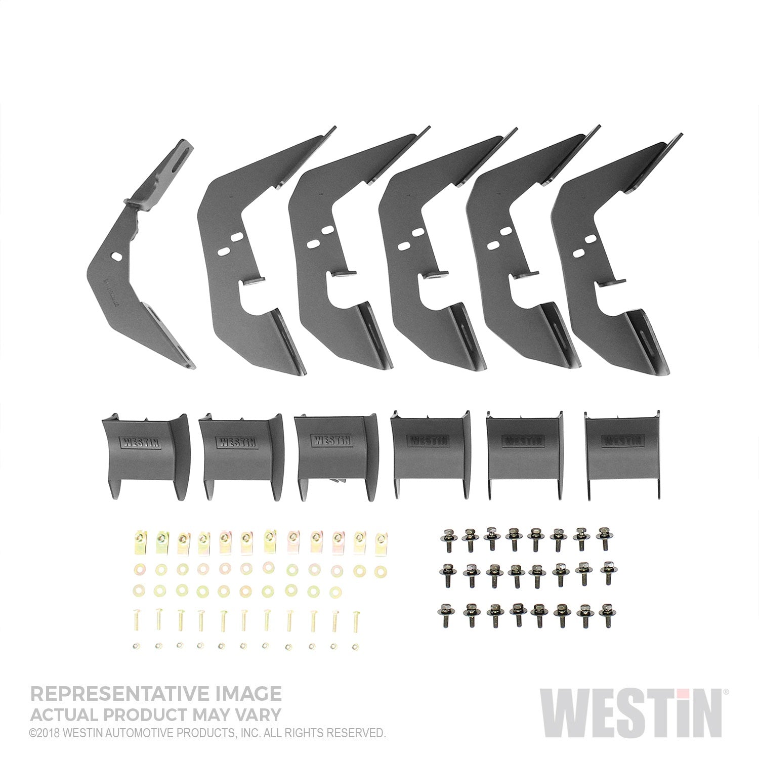 Westin 28-71085 R7 Nerf Step Bars Fits F-150 F-250 Super Duty F-350 Super Duty