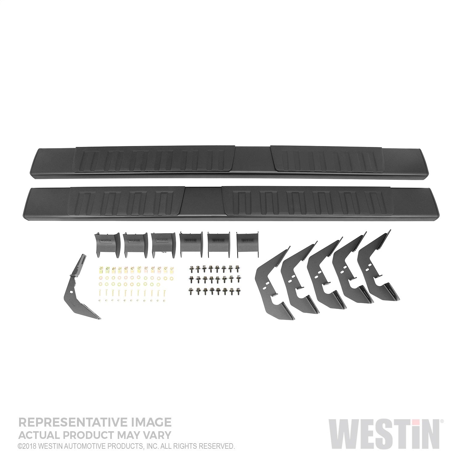 Westin 28-71095 R7 Nerf Step Bars Fits F-150 F-250 Super Duty F-350 Super Duty